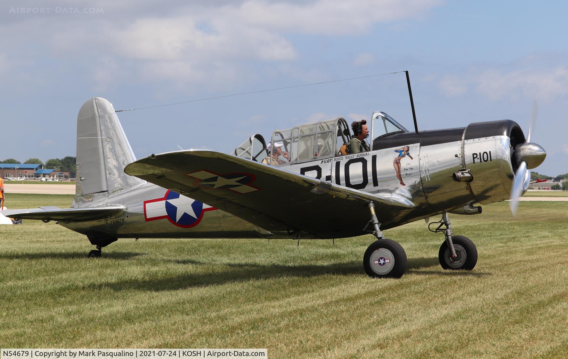 N54679, 1941 Consolidated Vultee BT-13A C/N 2990, Vultee BT-13A