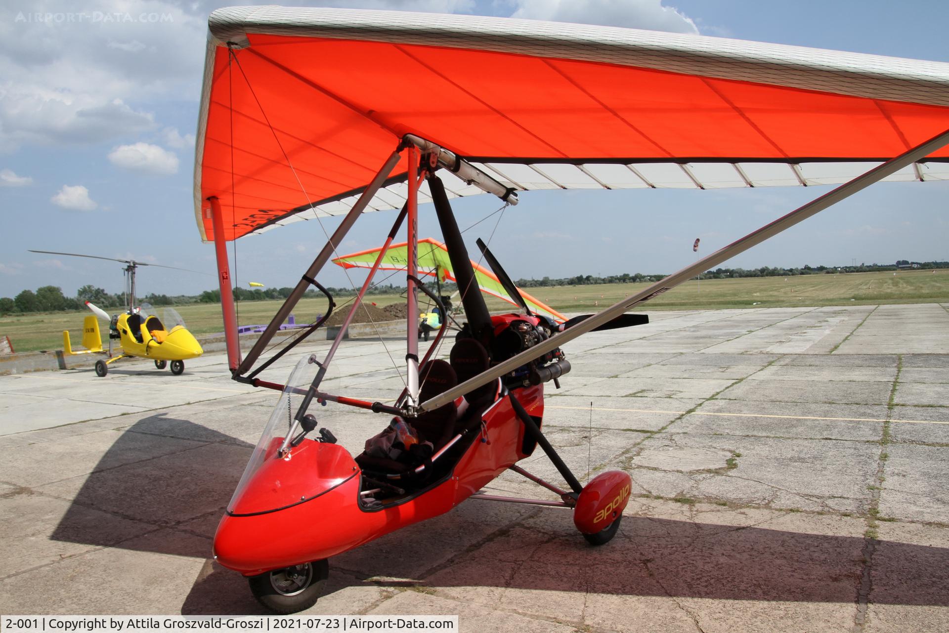 2-001, 2014 Halley Apollo Jet Star/Aeros TL C/N 250814/017.20, Balatonfökajár Airport, Hungary