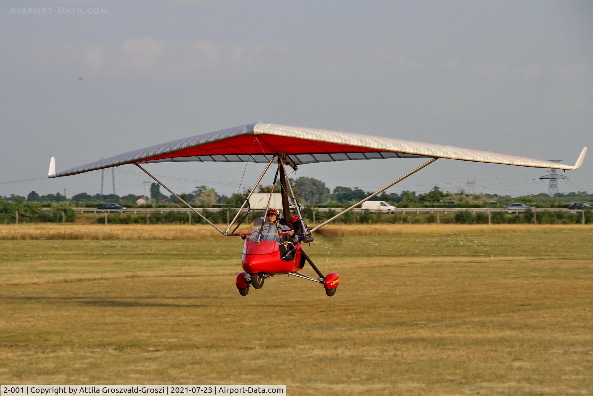2-001, 2014 Halley Apollo Jet Star/Aeros TL C/N 250814/017.20, Balatonfökajár Airport, Hungary