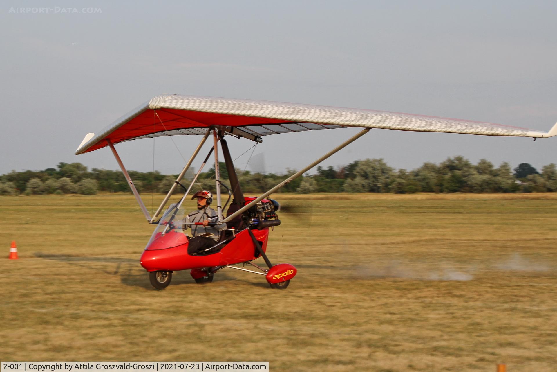 2-001, 2014 Halley Apollo Jet Star/Aeros TL C/N 250814/017.20, Balatonfökajár Airport, Hungary
