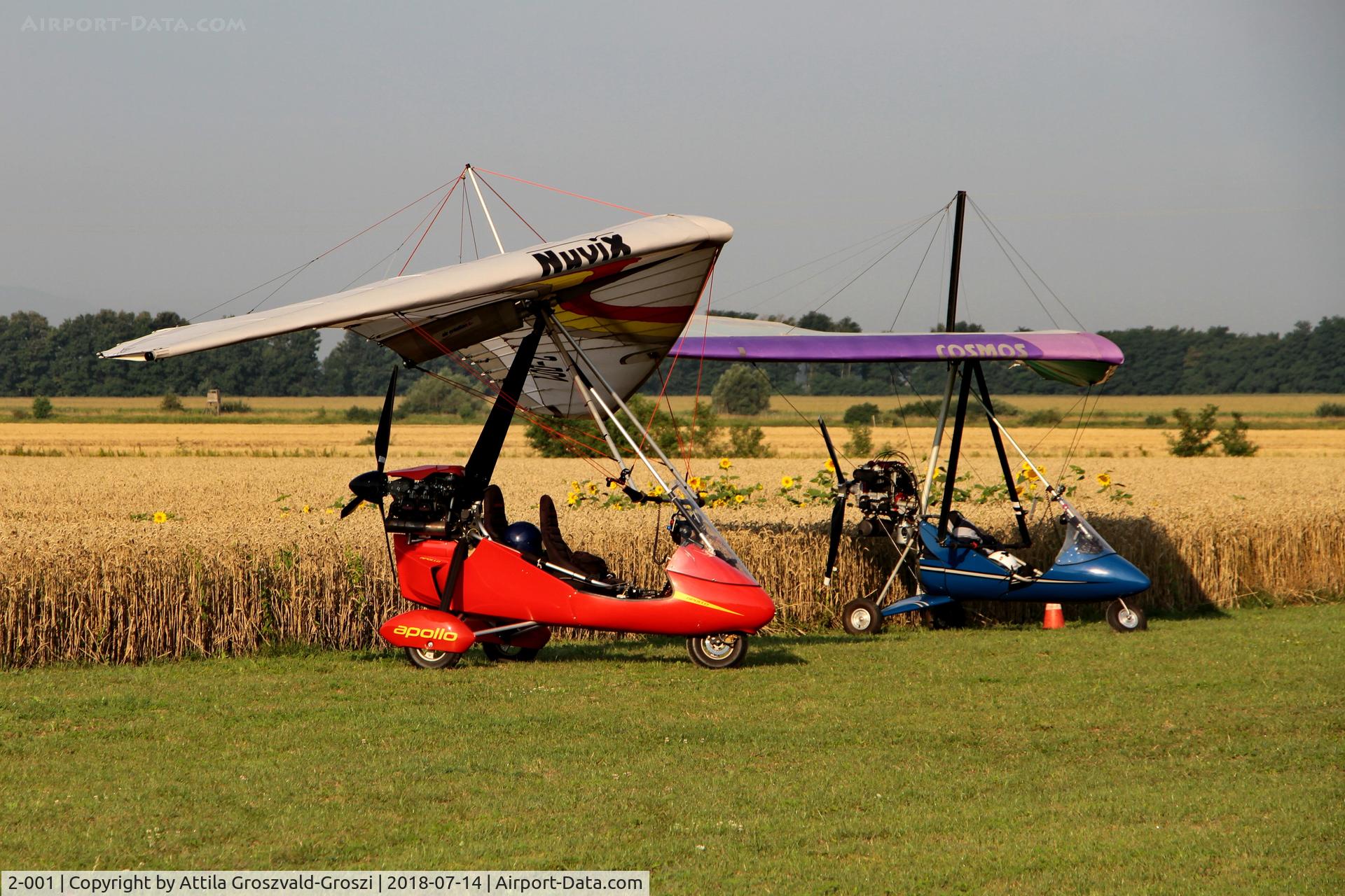 2-001, 2014 Halley Apollo Jet Star / Air Création NuviX C/N 250814/A13056-13058, Becsehely Mura Airport, Hungary