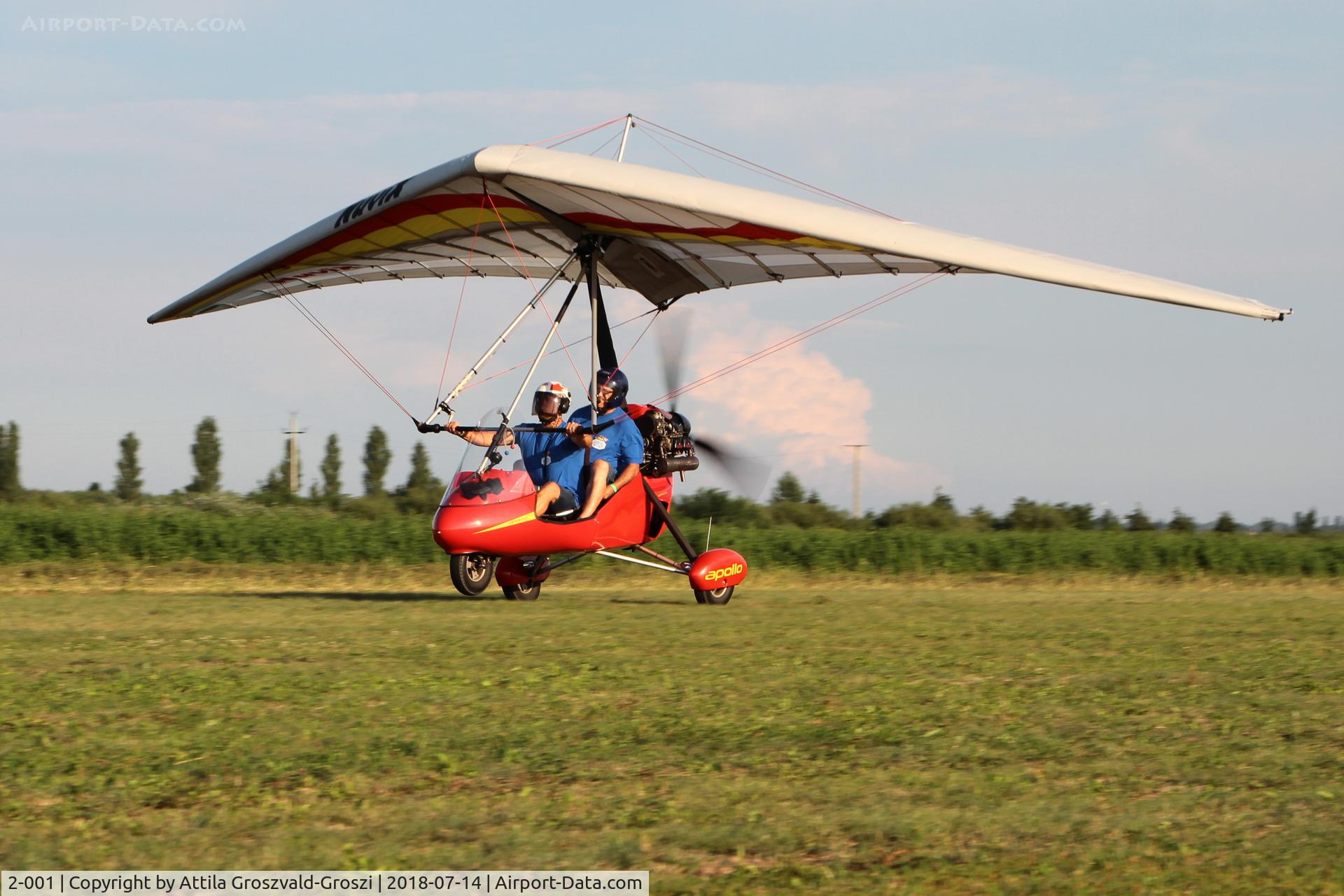 2-001, 2014 Halley Apollo Jet Star / Air Création NuviX C/N 250814/A13056-13058, Becsehely Mura Airport, Hungary