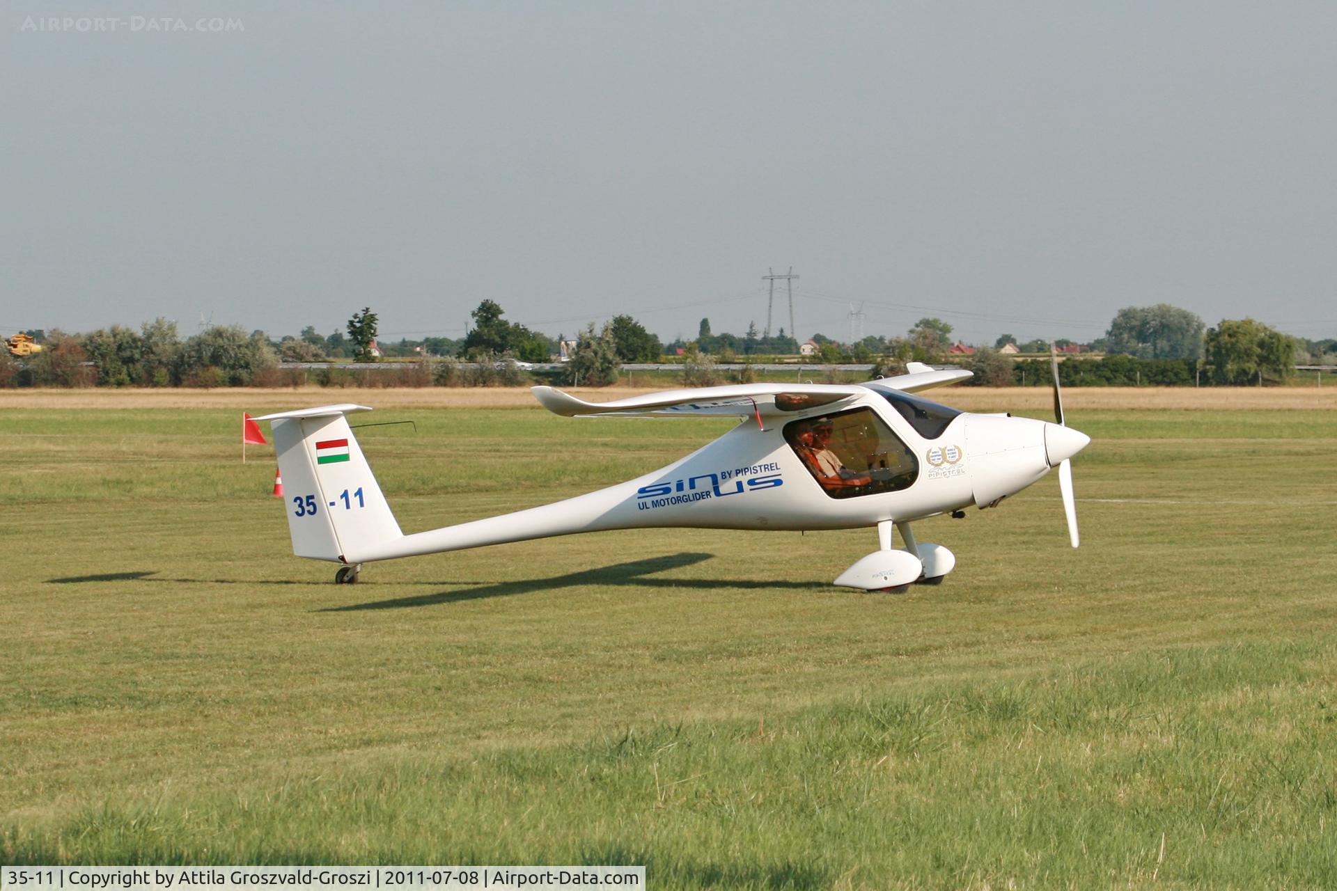 35-11, Pipistrel Sinus 912 C/N ., Balatonfökajár Airport, Hungary