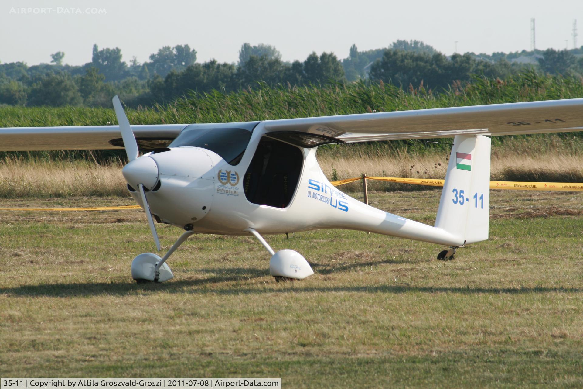 35-11, Pipistrel Sinus 912 C/N ., Balatonfökajár Airport, Hungary