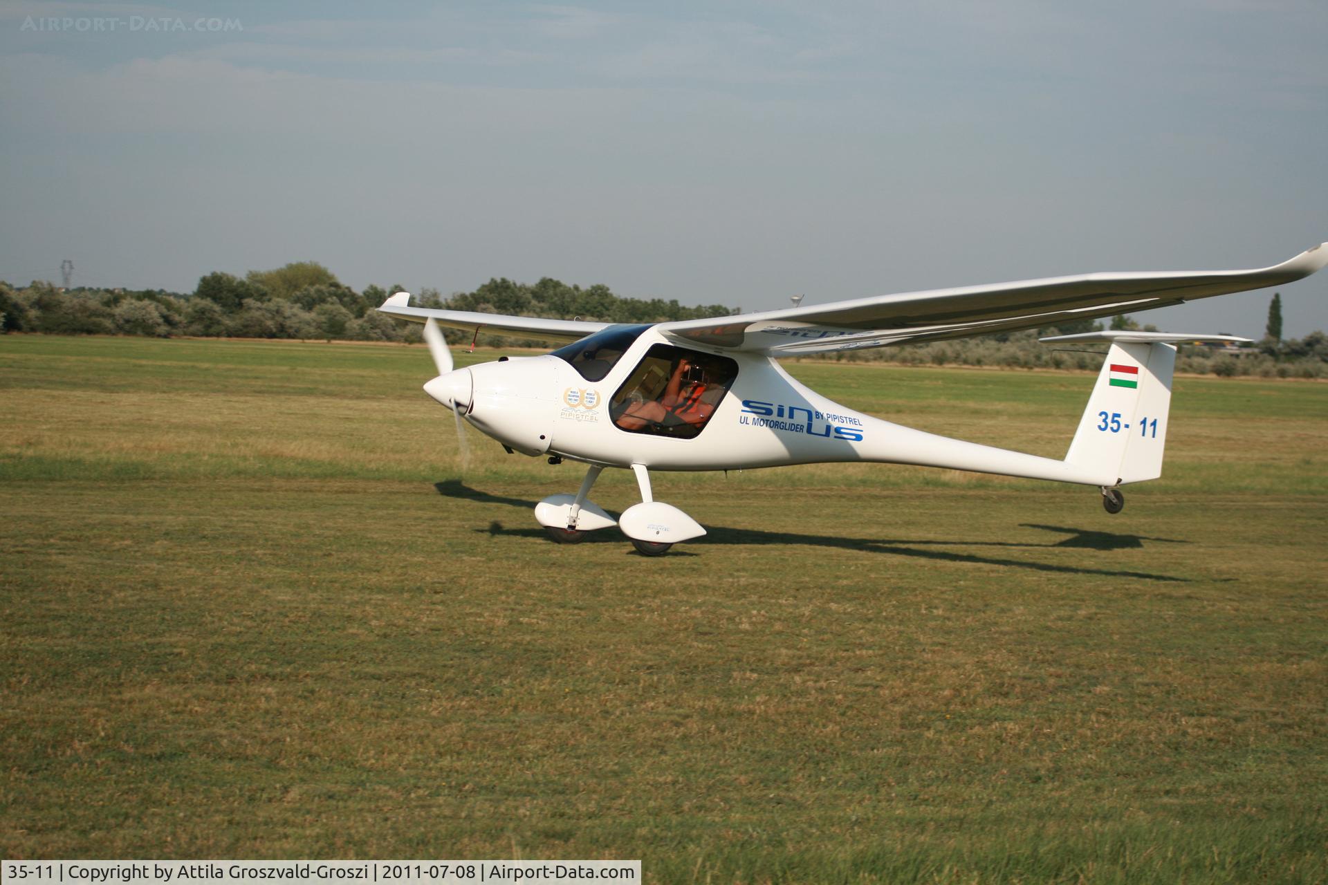 35-11, Pipistrel Sinus 912 C/N ., Balatonfökajár Airport, Hungary