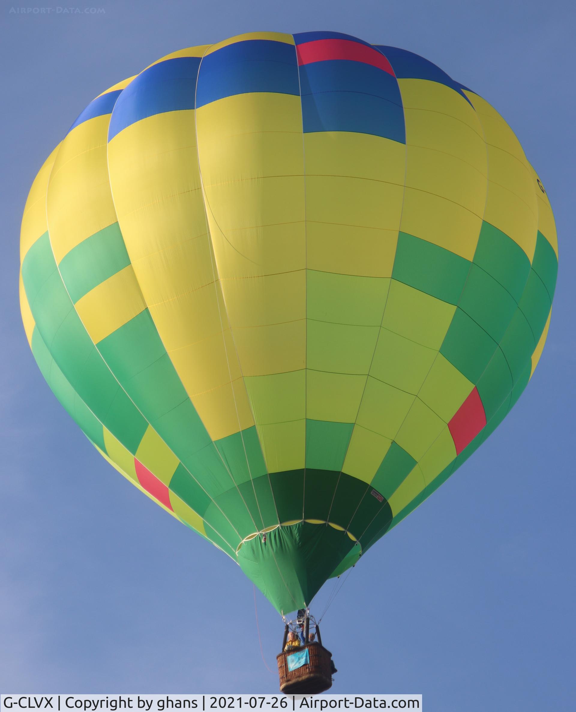 G-CLVX, 2021 Cameron Balloons Sport-70 C/N 12423, @ Chambley