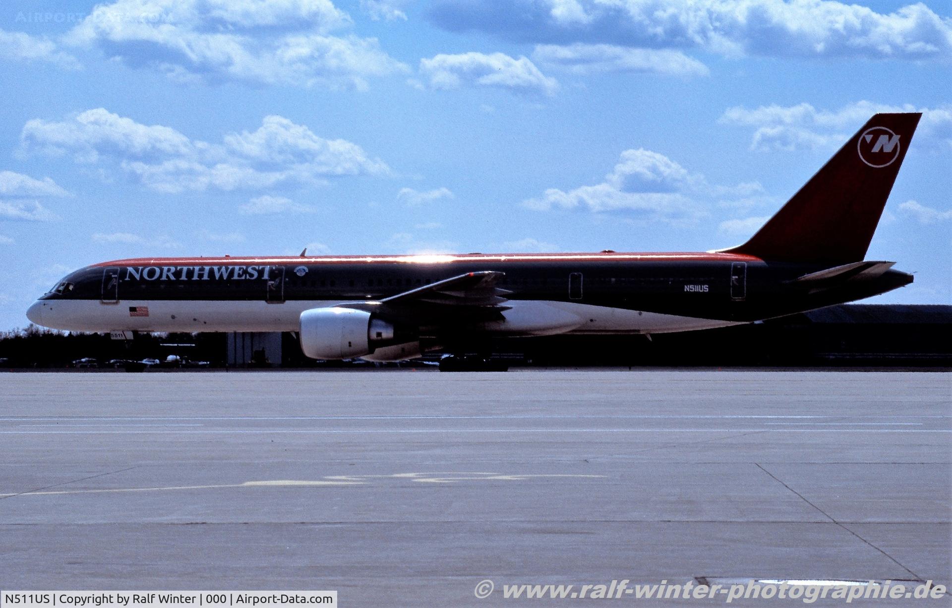 N511US, 1985 Boeing 757-251 C/N 23199, Boeing 757-251 - NW NWA Northwest Airlines 'City of Tampa Bay' - 23199 - N511US