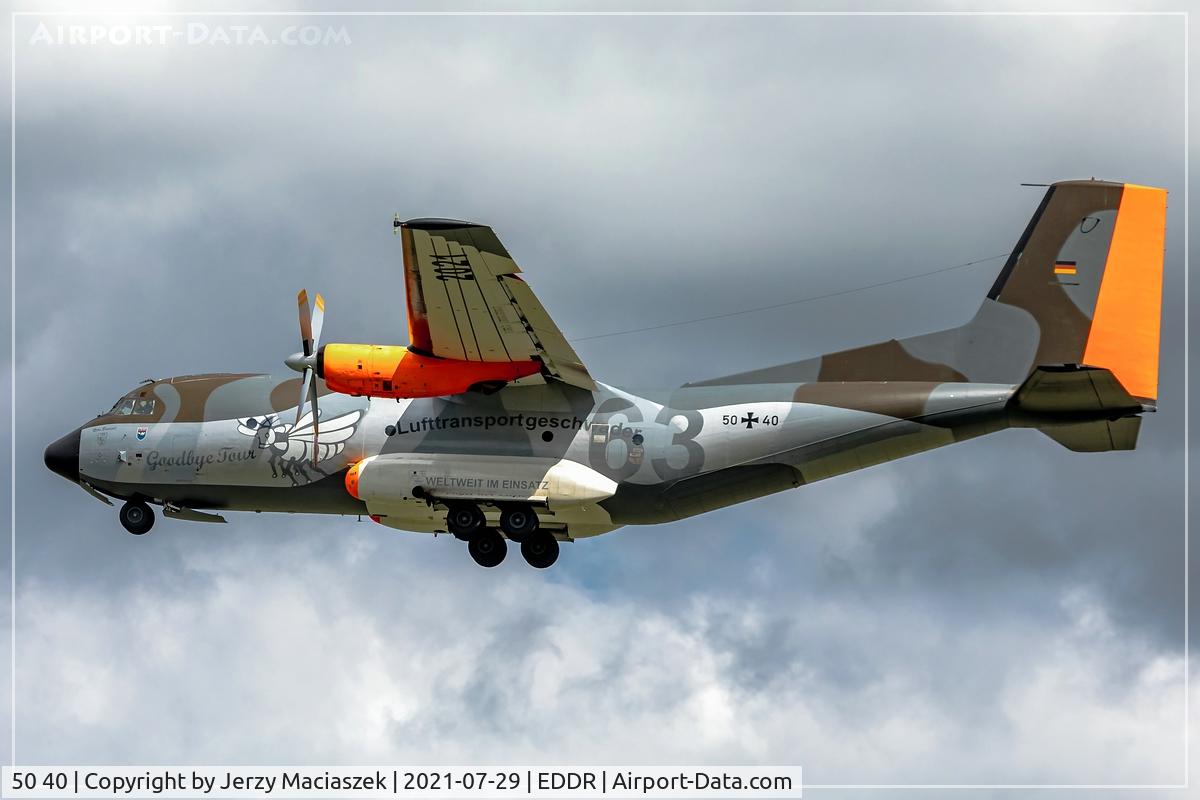 50 40, Transall C-160D C/N D62, Transall C-160D, c/n: D62