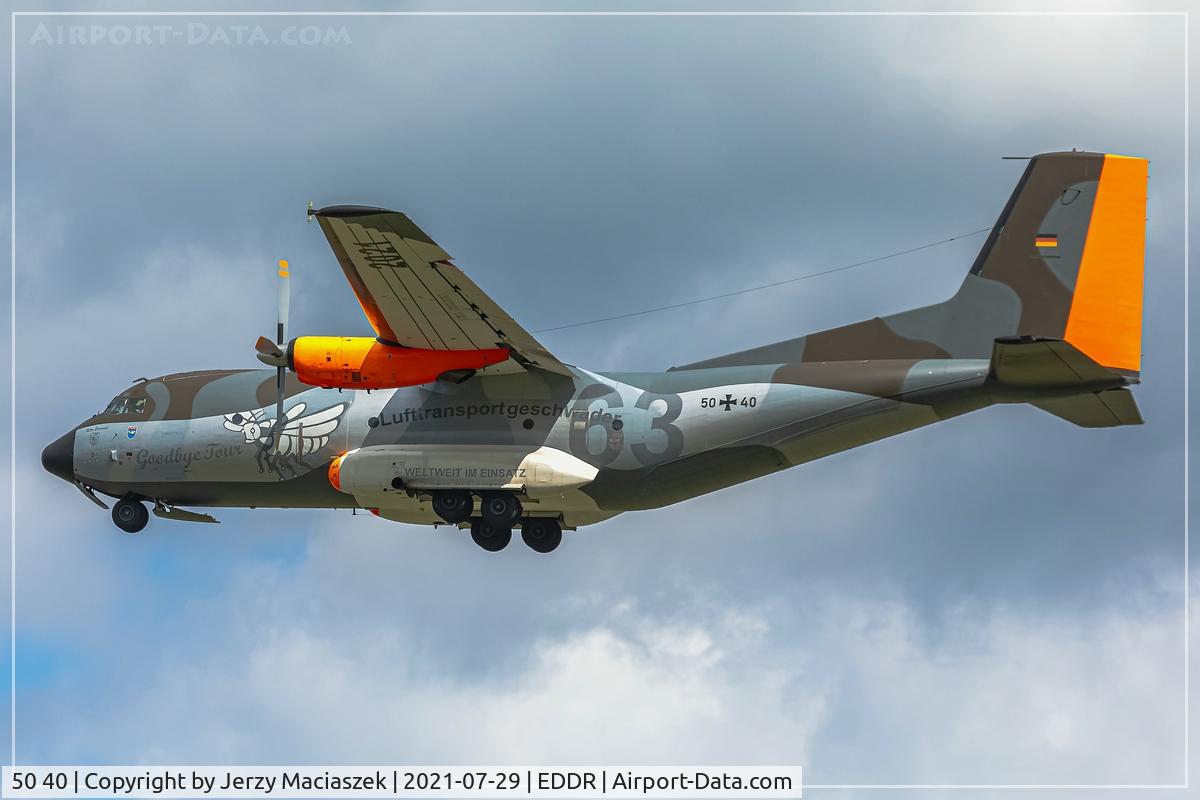 50 40, Transall C-160D C/N D62, Transall C-160D, c/n: D62