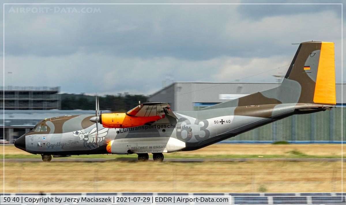 50 40, Transall C-160D C/N D62, Transall C-160D, c/n: D62