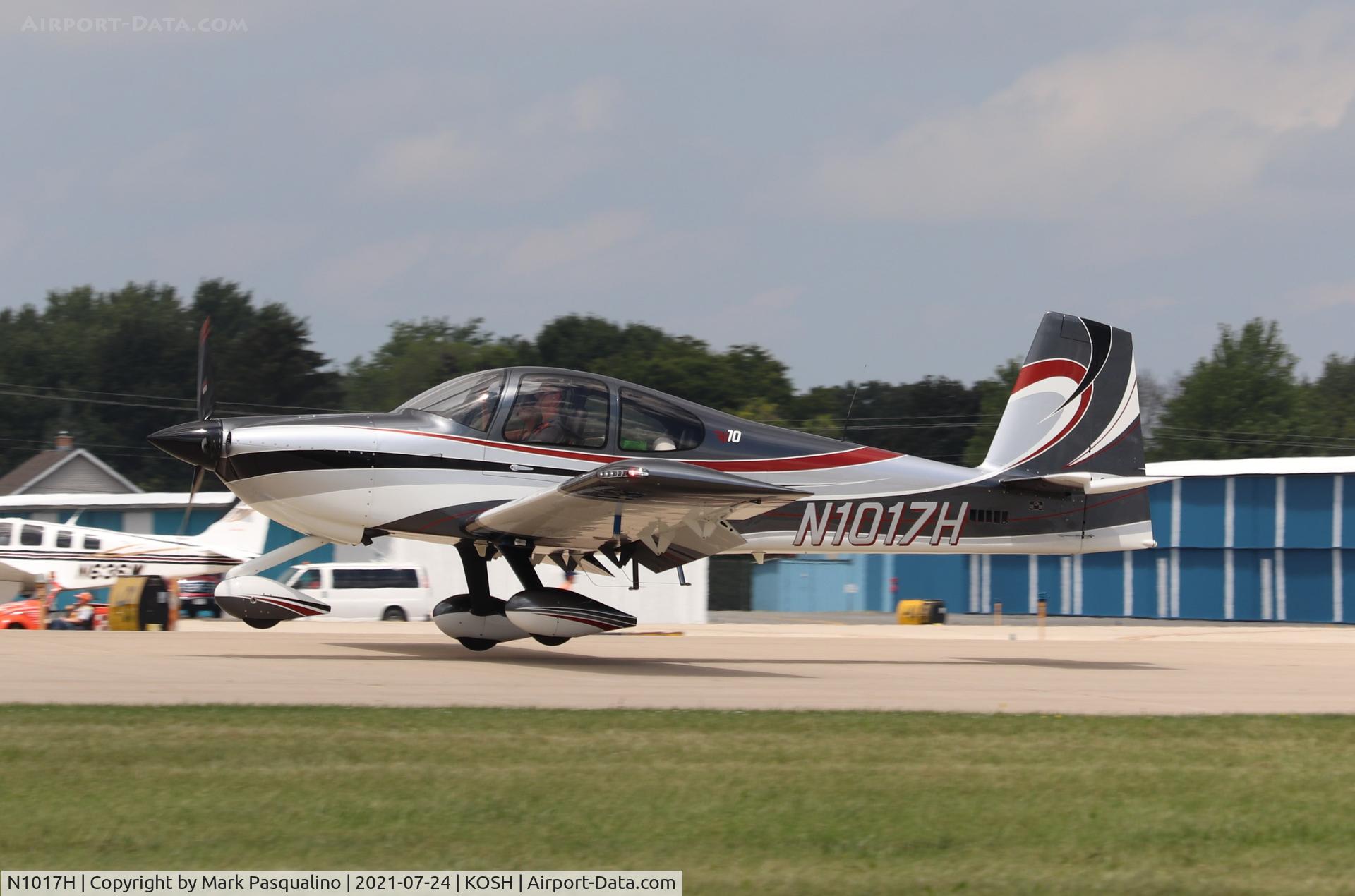 N1017H, 2019 Vans RV-10 C/N 145, Vans RV-10
