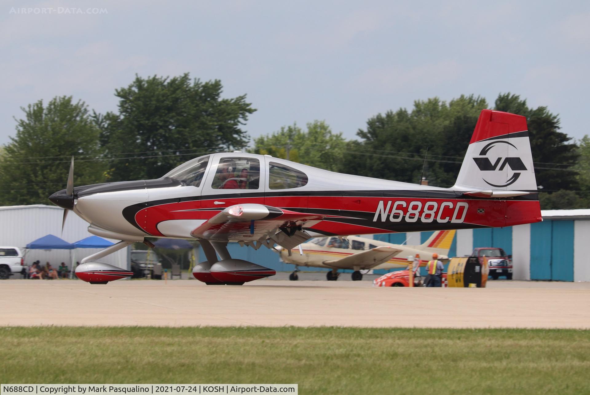 N688CD, 2005 Cirrus SR22 C/N 1561, Cirrus SR22