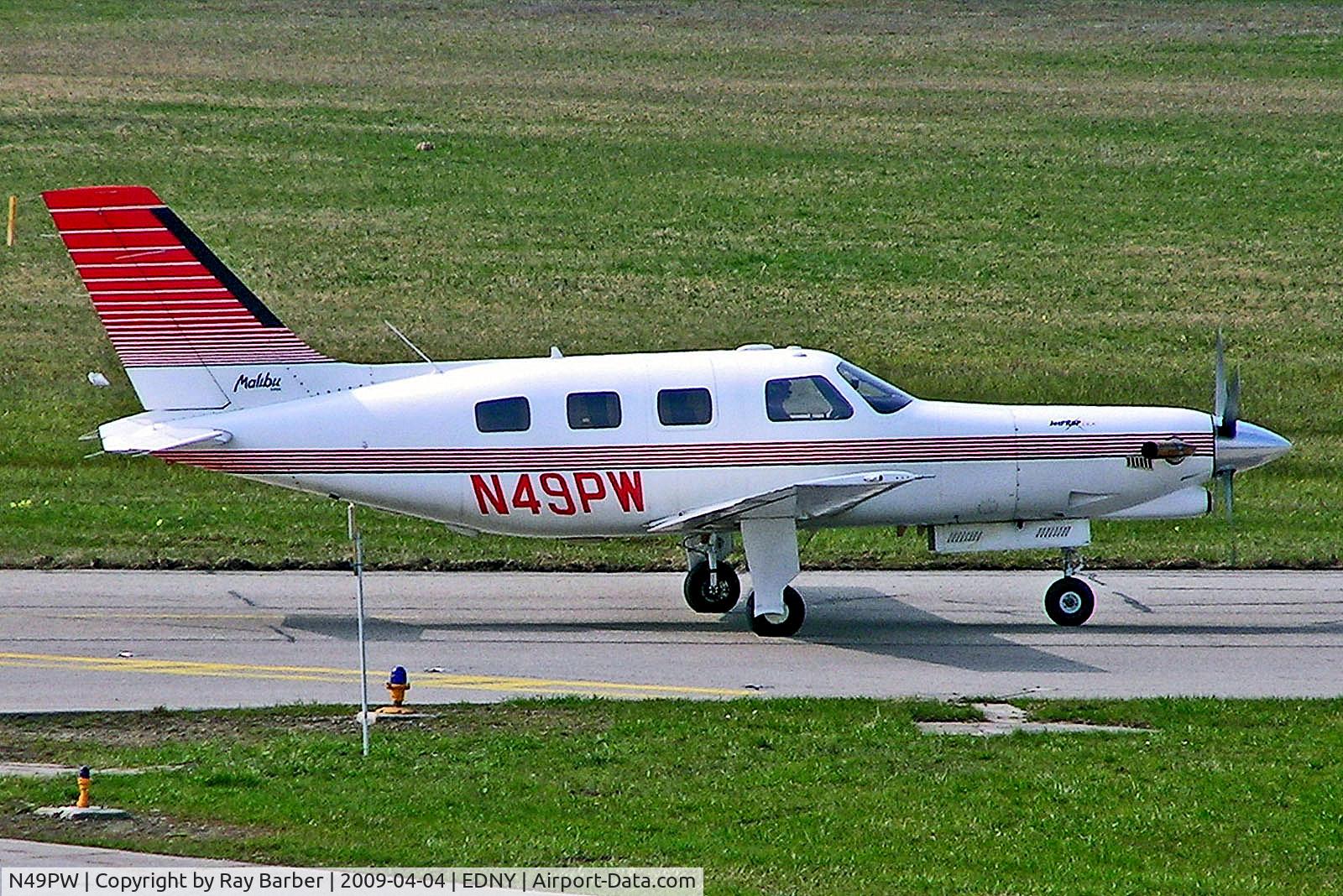 N49PW, 1985 Piper PA-46-310P Malibu C/N 468508068, N49PW   Piper PA-46-310P Malibu JetPROP DLX [46-8508068] Friedrichshafen~D 04/04/2009