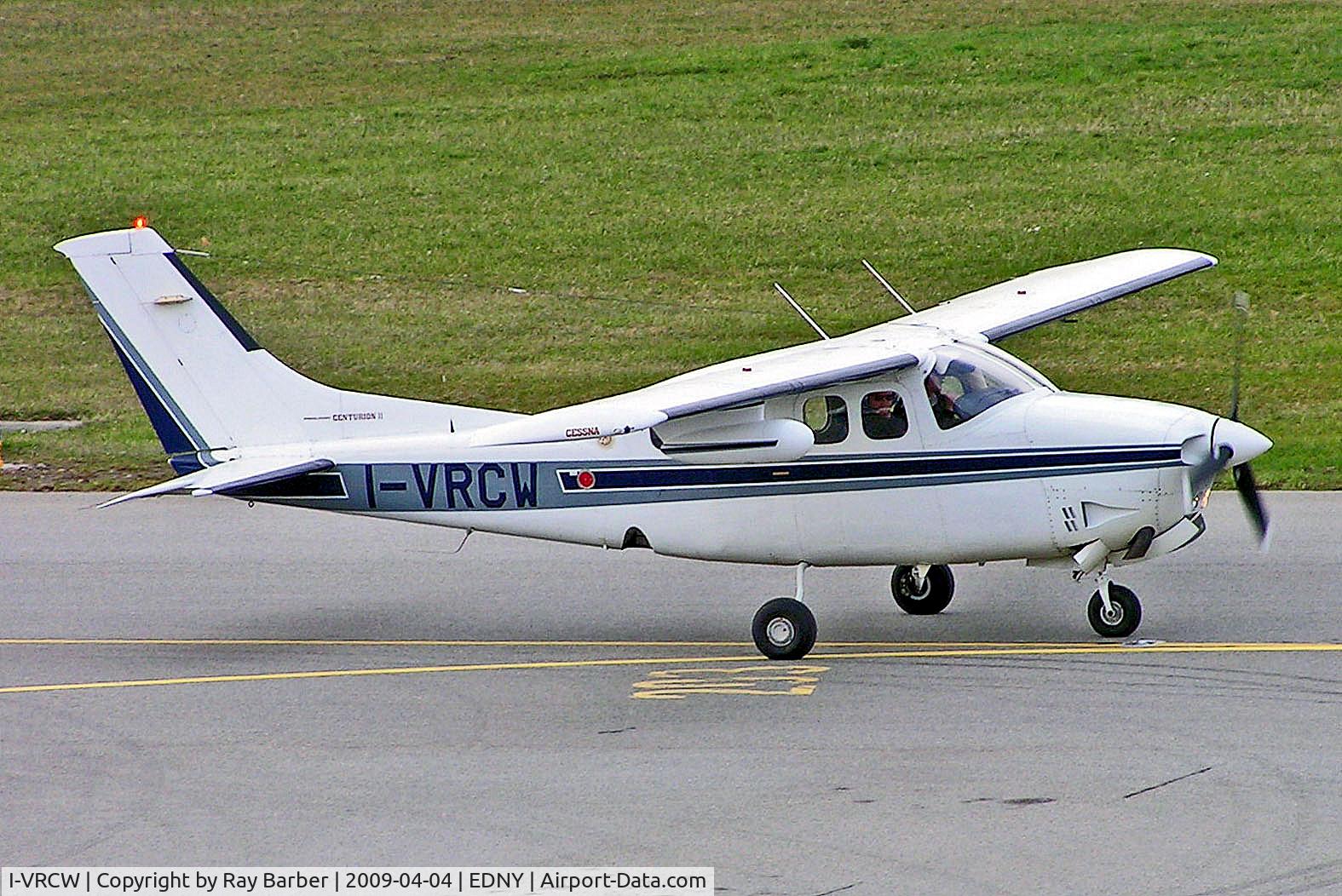 I-VRCW, 1982 Cessna P210N Pressurised Centurion C/N P21000790, I-VRCW   Cessna P.210N Pressurized Centurion [P210-00790] Friedrichshafen~D 04/04/2009