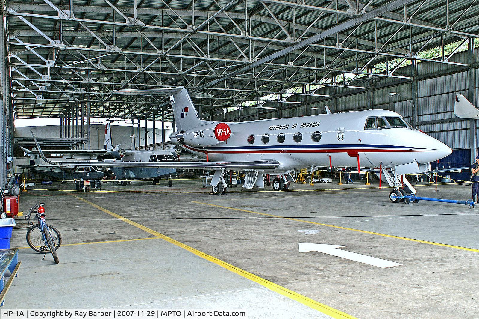 HP-1A, 1970 Gulfstream Aerospace G-1159A Gulfstream III C/N 078, HP-1A   Gulfstream IISP [78] (Panamanian Government) Panama City-Tocumen Int'l~HP 29/11/2007
