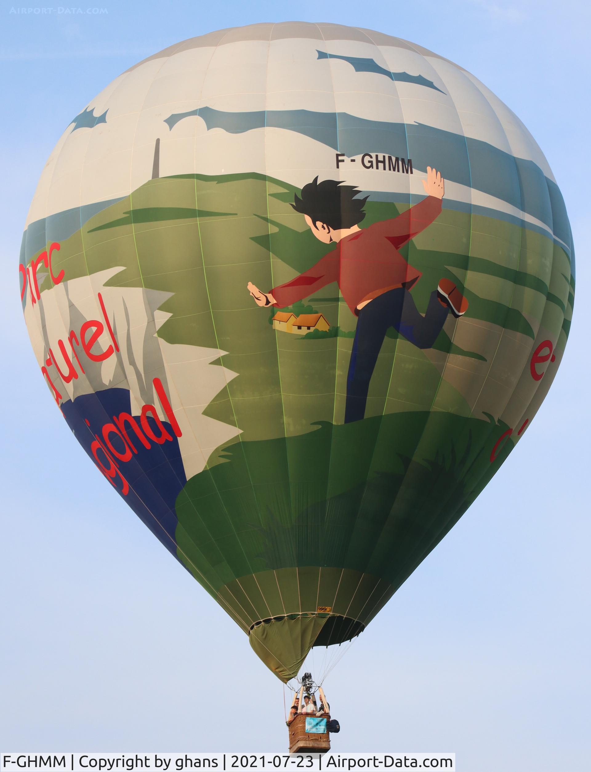 F-GHMM, UltraMagic M-105 C/N 105/112, @ Chambley