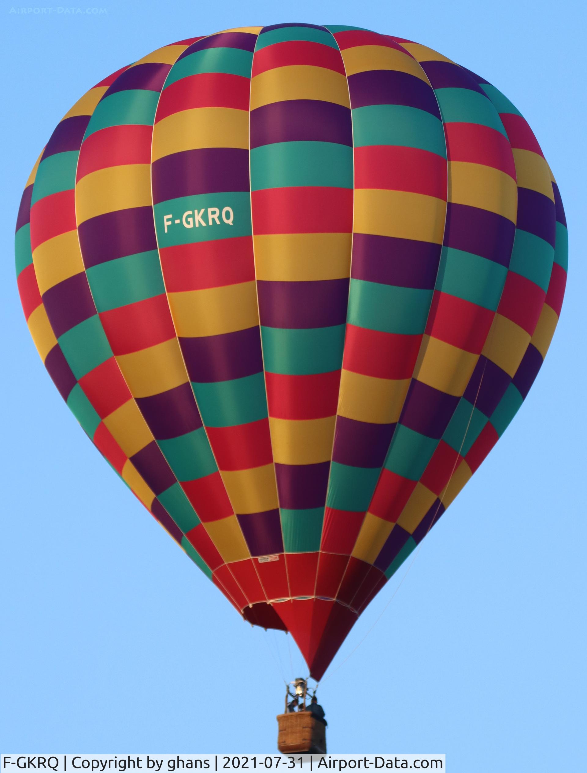 F-GKRQ, 2017 Cameron Balloons Sport-90 C/N 12151, @ Chambley