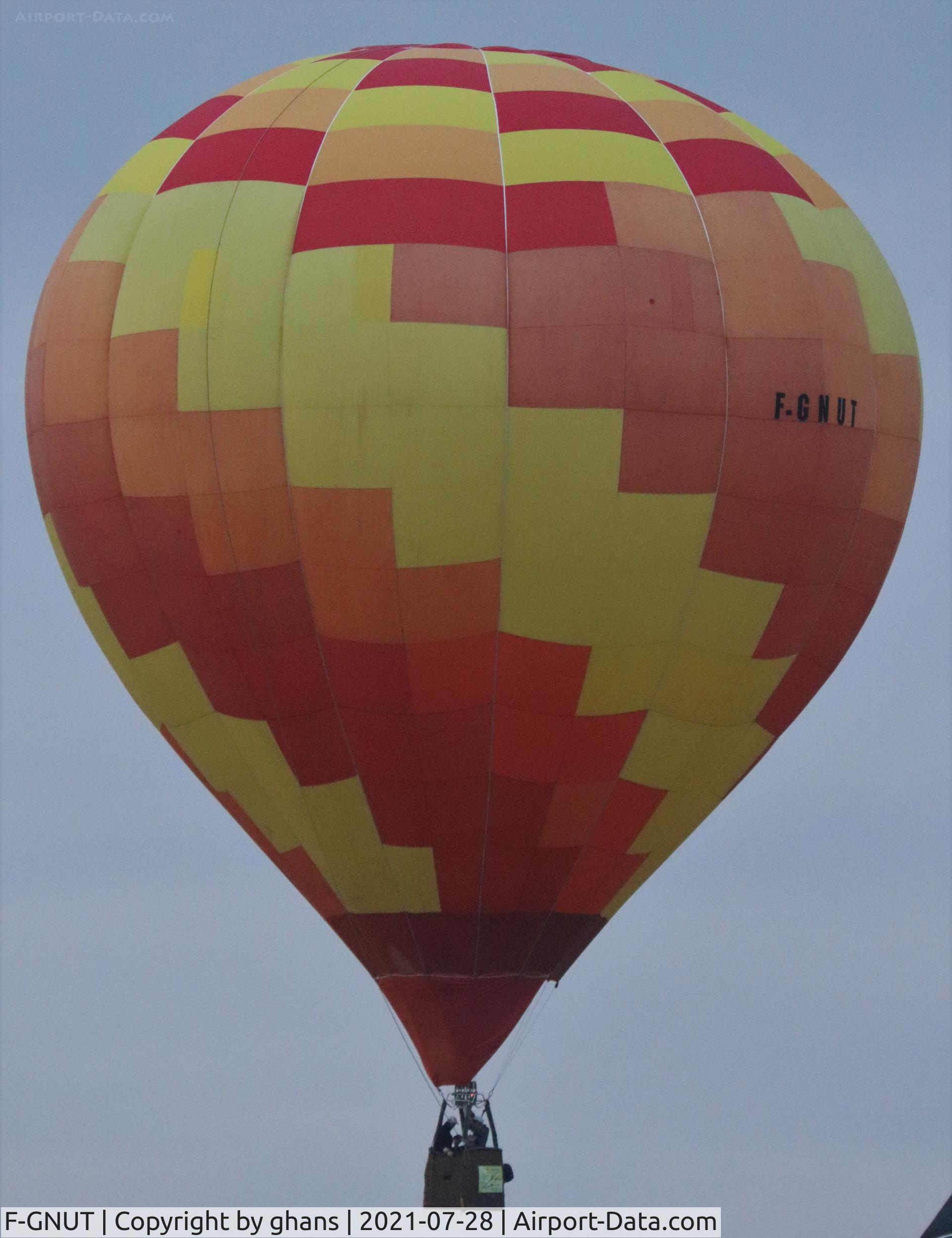 F-GNUT, Ballons Chaize CHAIZE CS 2200 F 12 C/N 168, @ Chambley