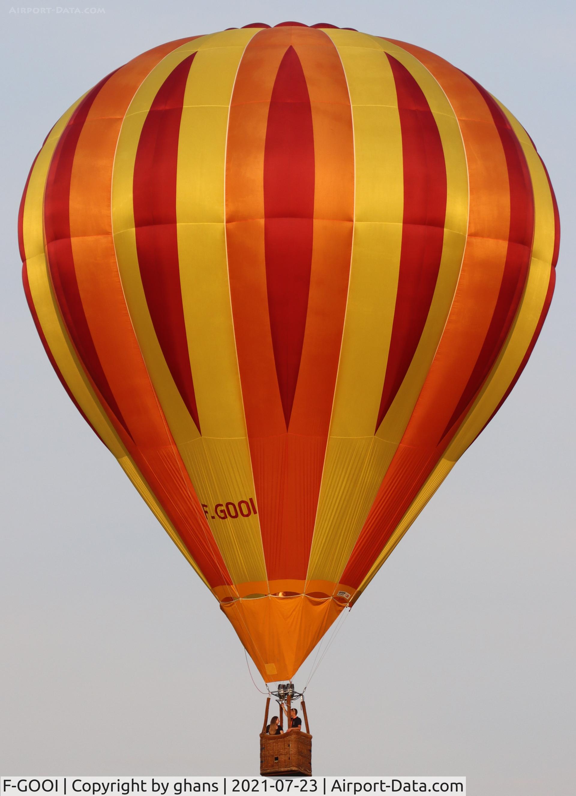 F-GOOI, Cameron Balloons Concept 60 C/N 3160, @ Chambley