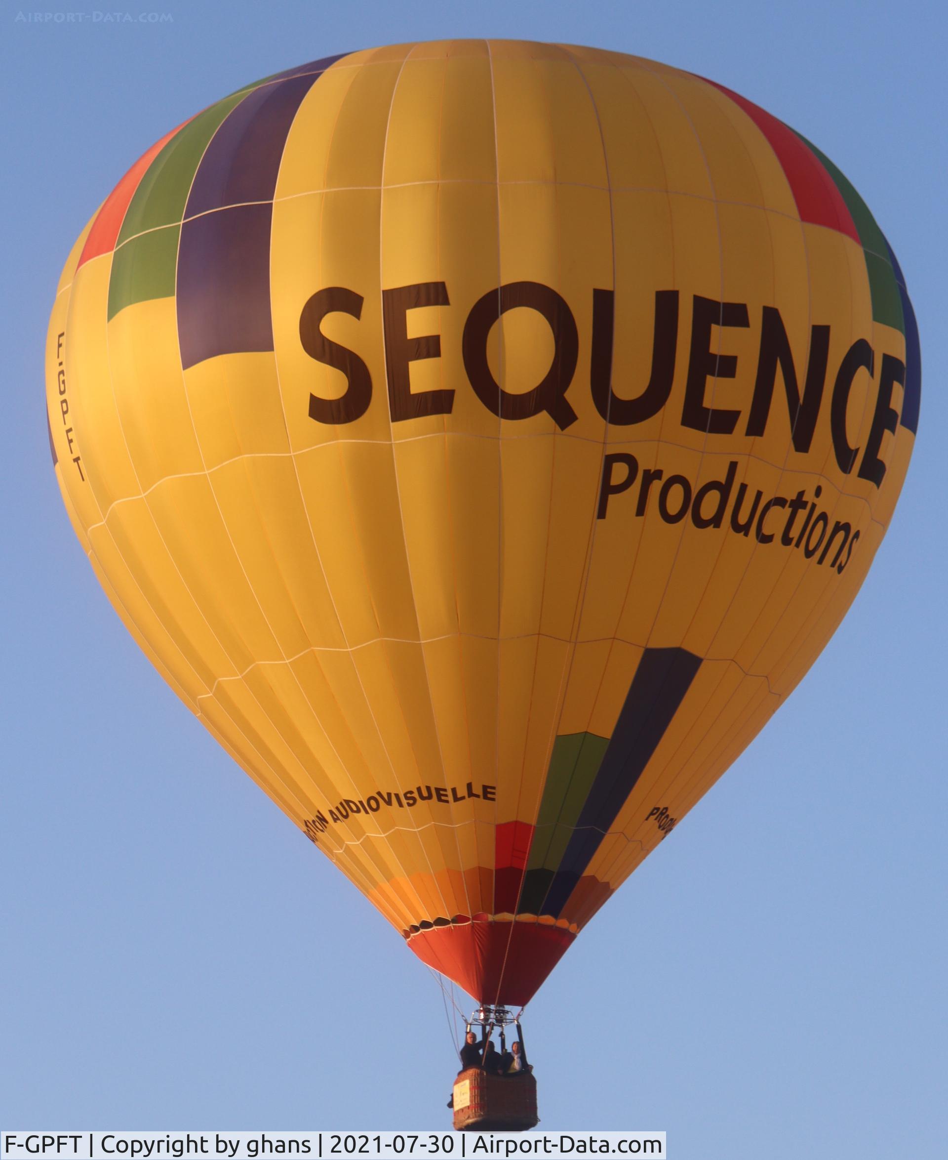 F-GPFT, Llopis Balloons MA 26 C/N 175, @ Chambley