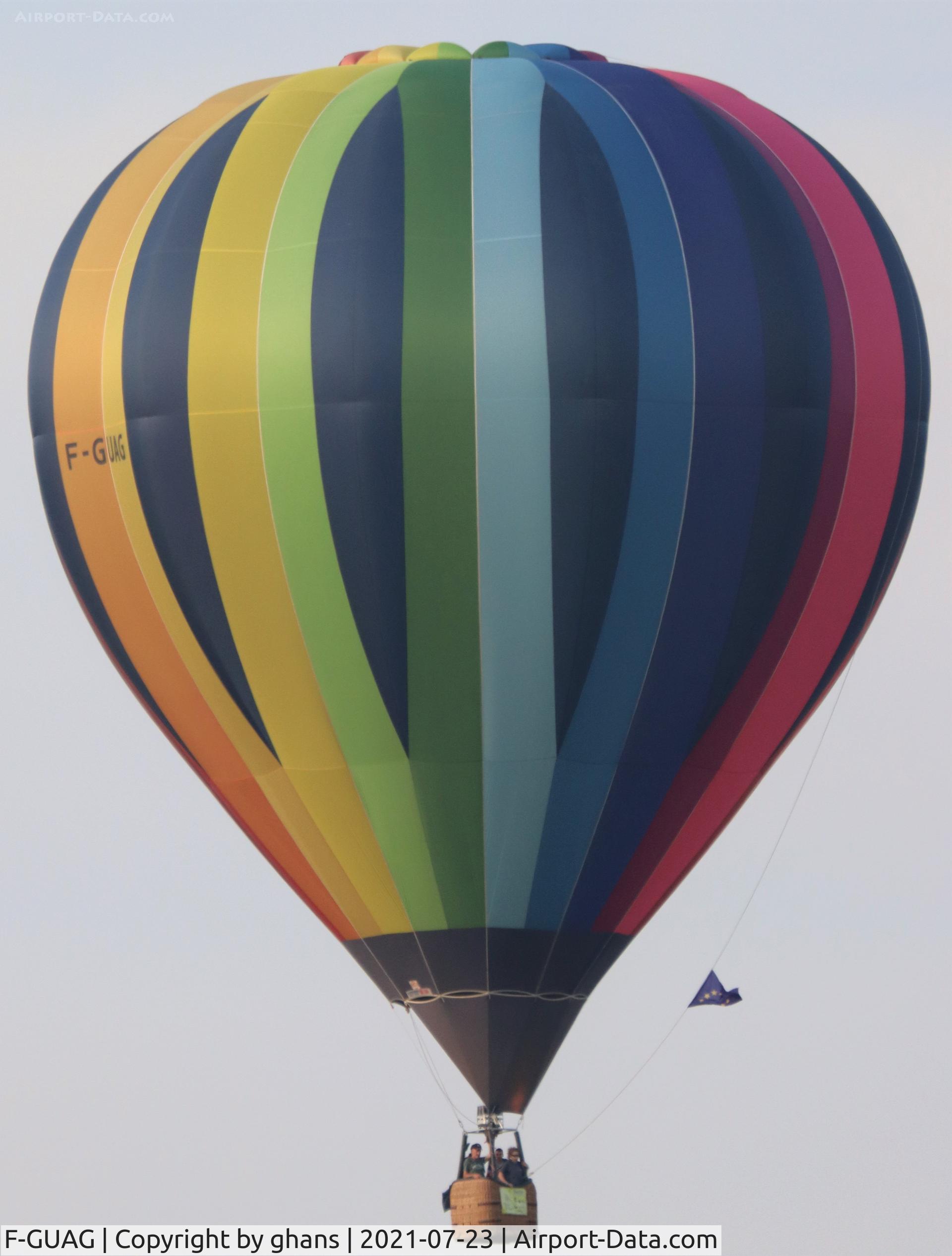 F-GUAG, Cameron Balloons C-90 C/N 11034, @ Chambley
