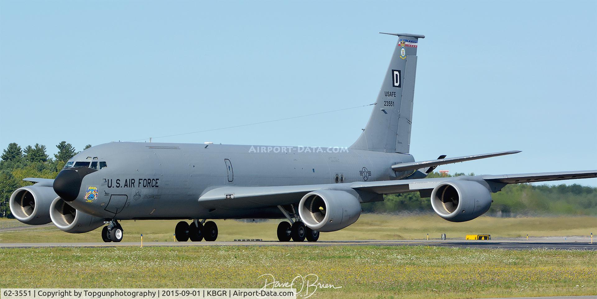 62-3551, 1962 Boeing KC-135R Stratotanker C/N 18534, QUID91 Heavy