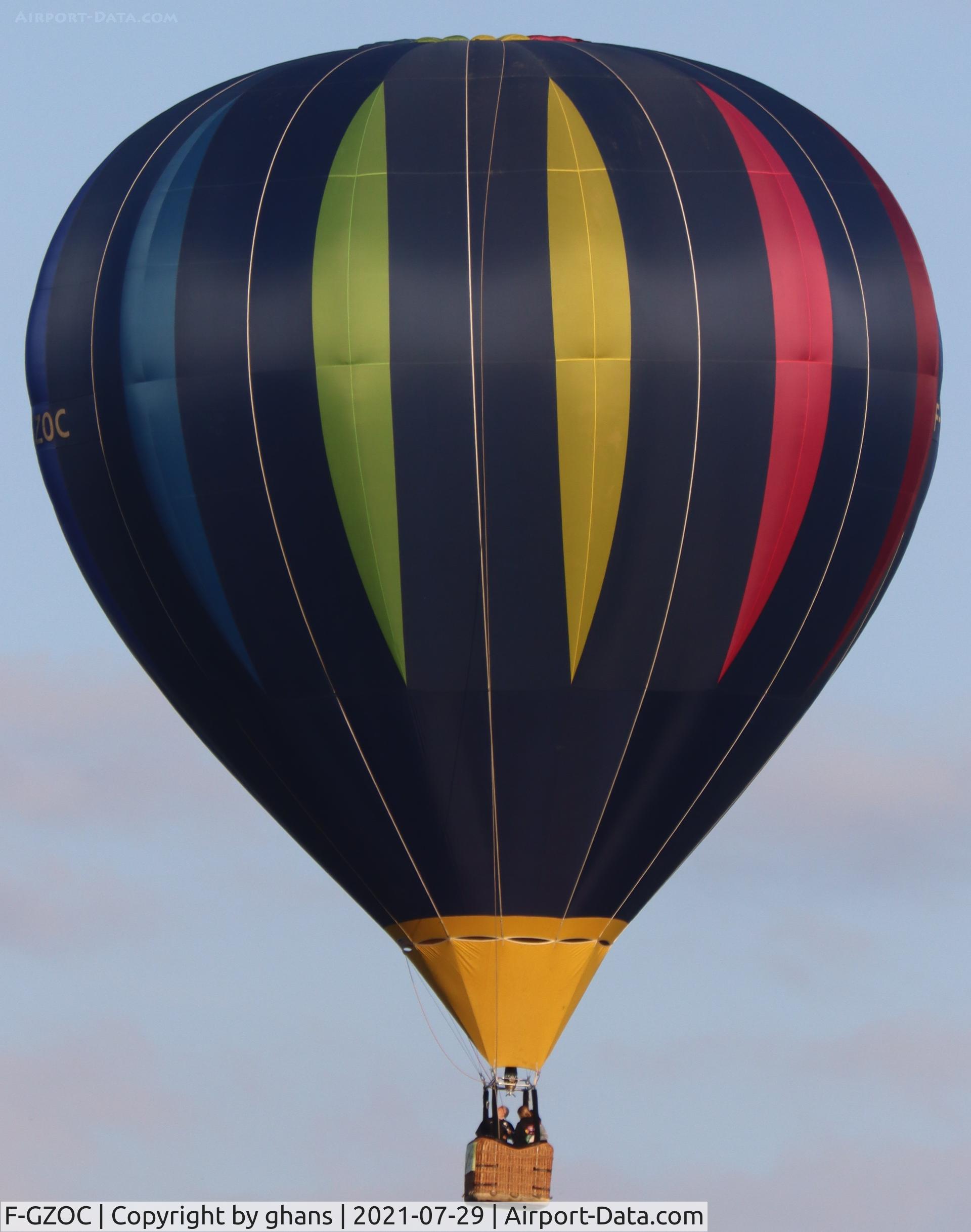 F-GZOC, 2005 Cameron Balloons C-70 C/N 10682, @ Chambley