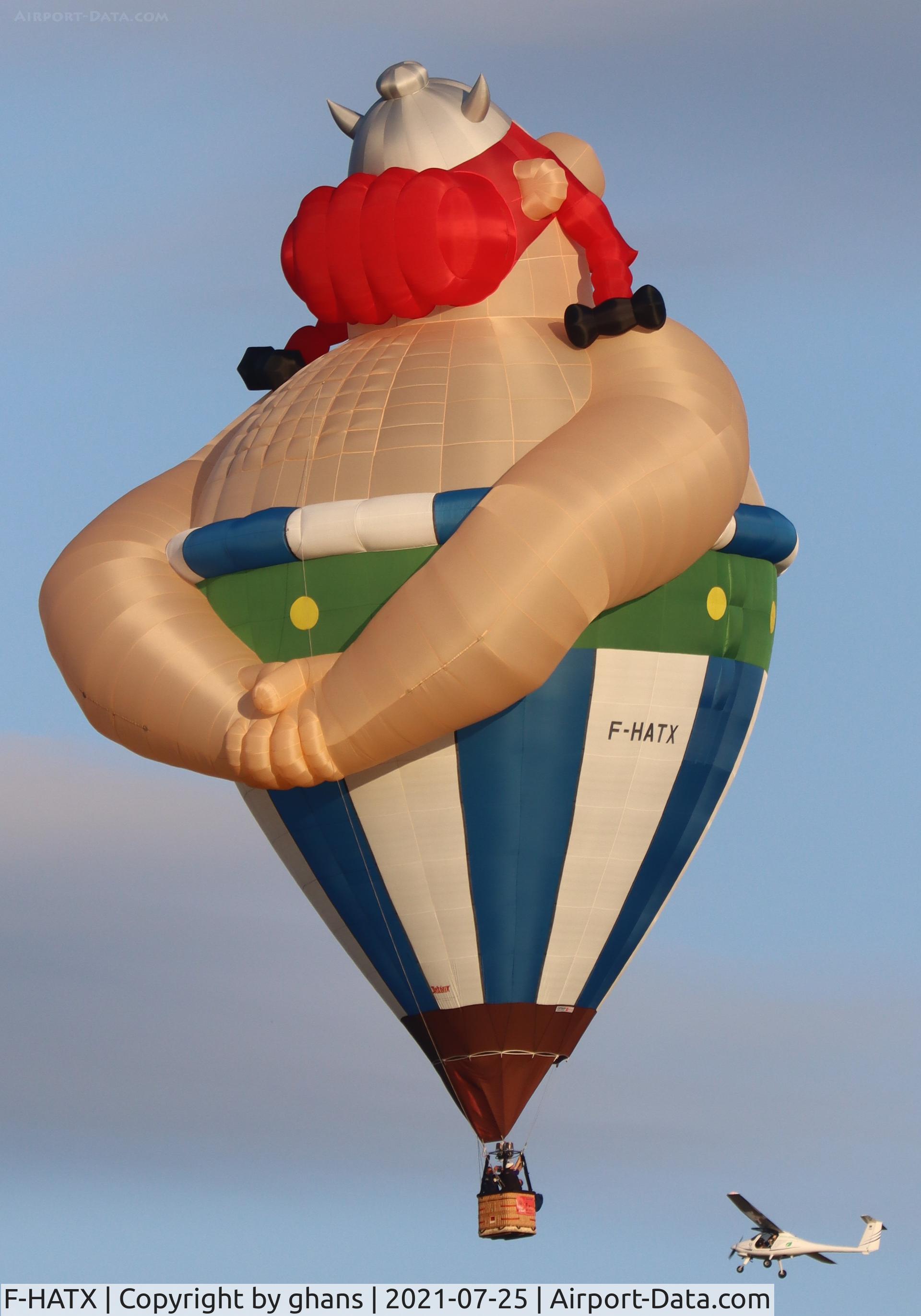 F-HATX, Cameron Balloons N-90 C/N 11438, @ Chambley