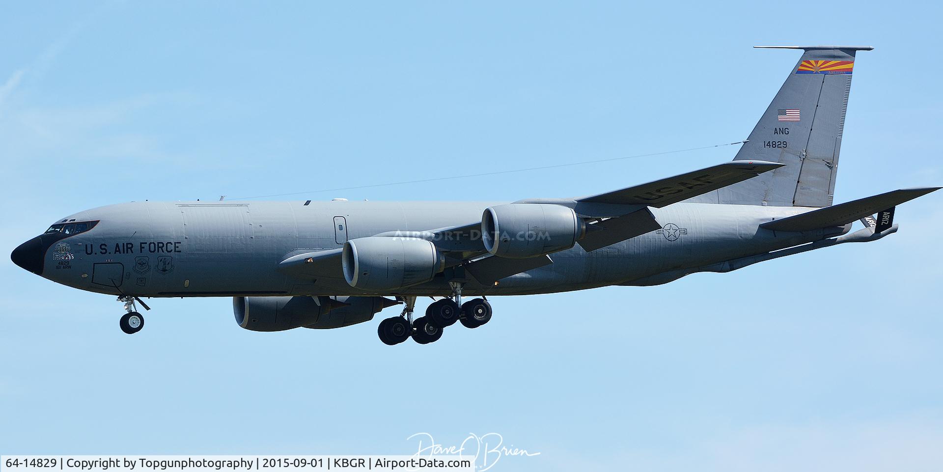 64-14829, 1964 Boeing KC-135R Stratotanker C/N 18769, 197th ARS