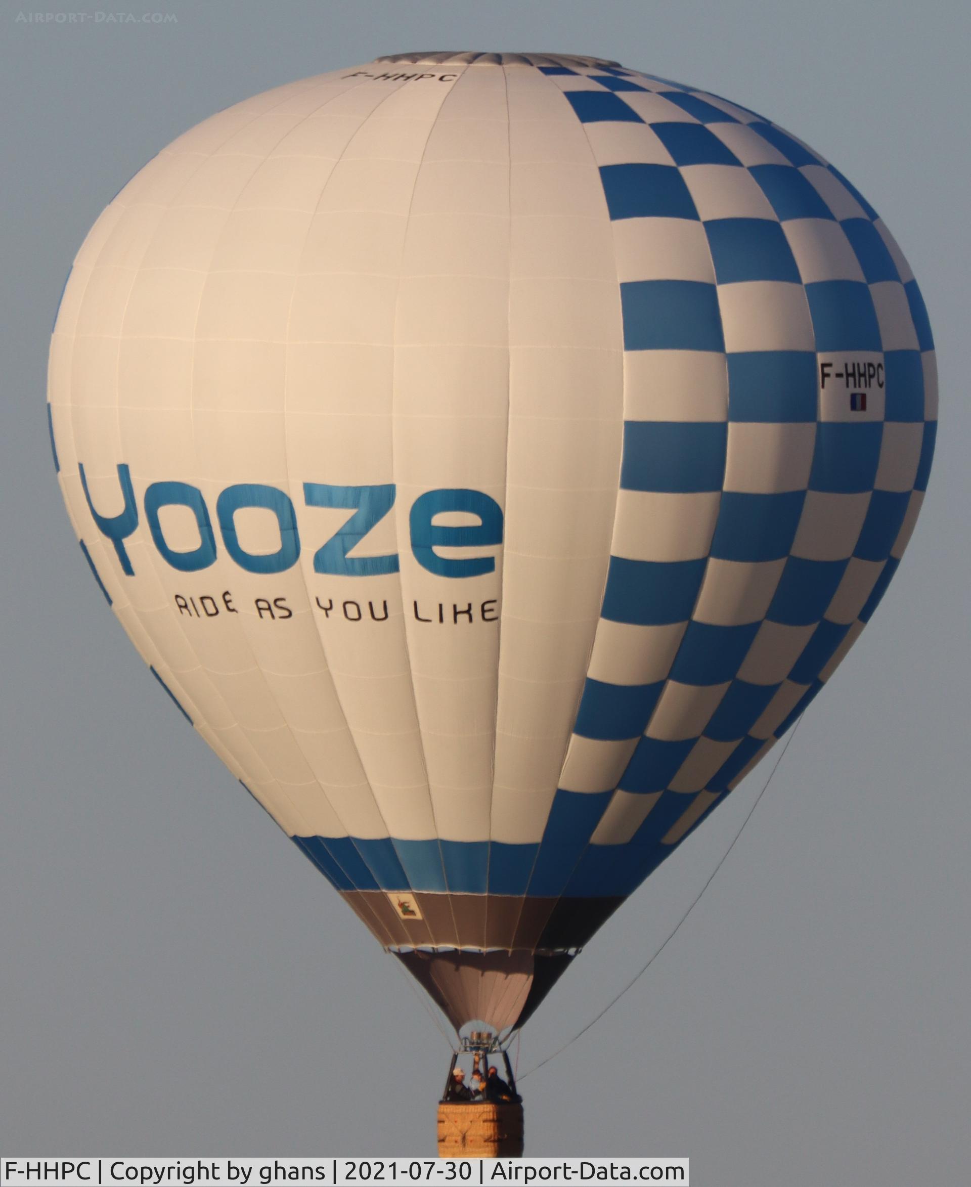 F-HHPC, Schroeder Fire Balloons G26/24 C/N 1639, @ Chambley