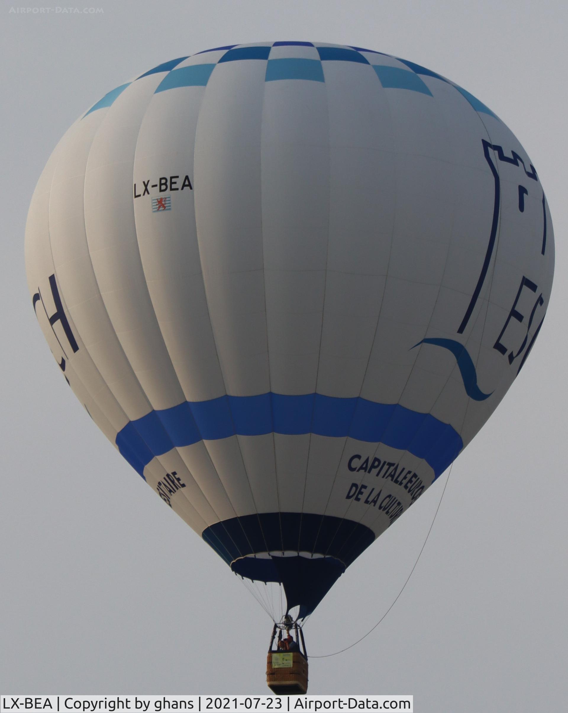 LX-BEA, Fire Balloons G26/24 C/N 1743, @ Chambley