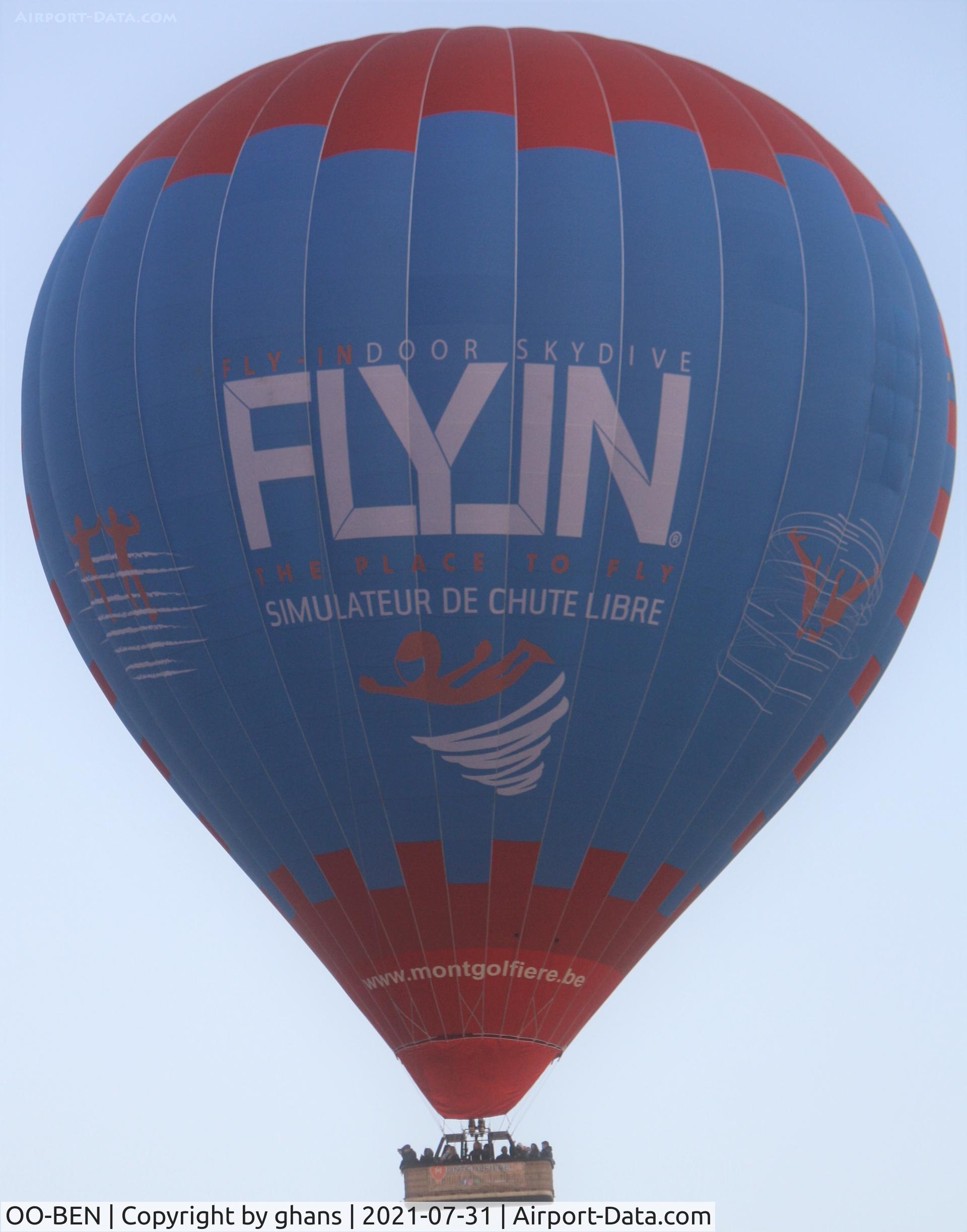 OO-BEN, UltraMagic N-425 C/N 425/121, @ Chambley