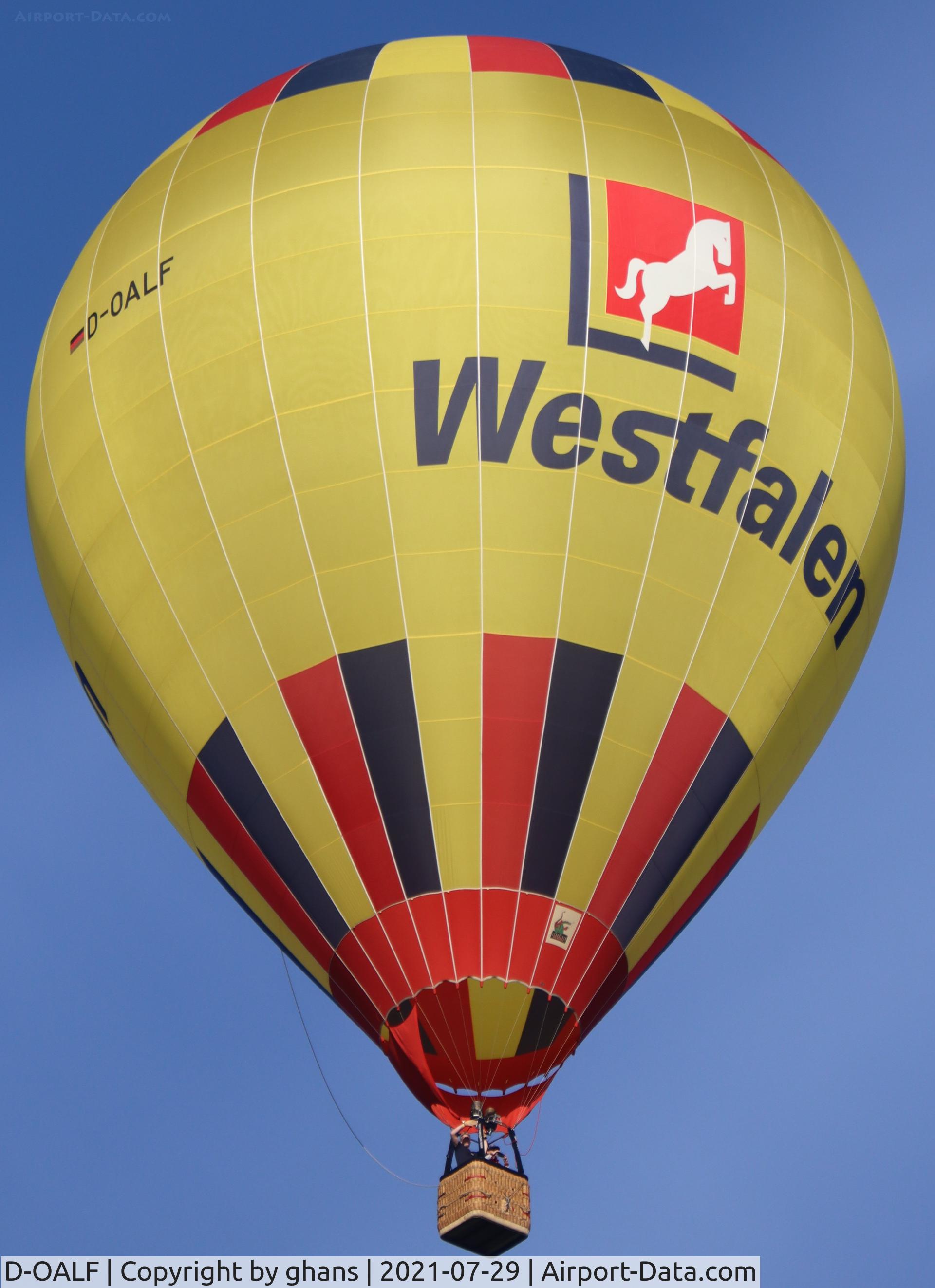 D-OALF, Schroeder Fire Balloons G22/24 C/N 1611, @ Chambley