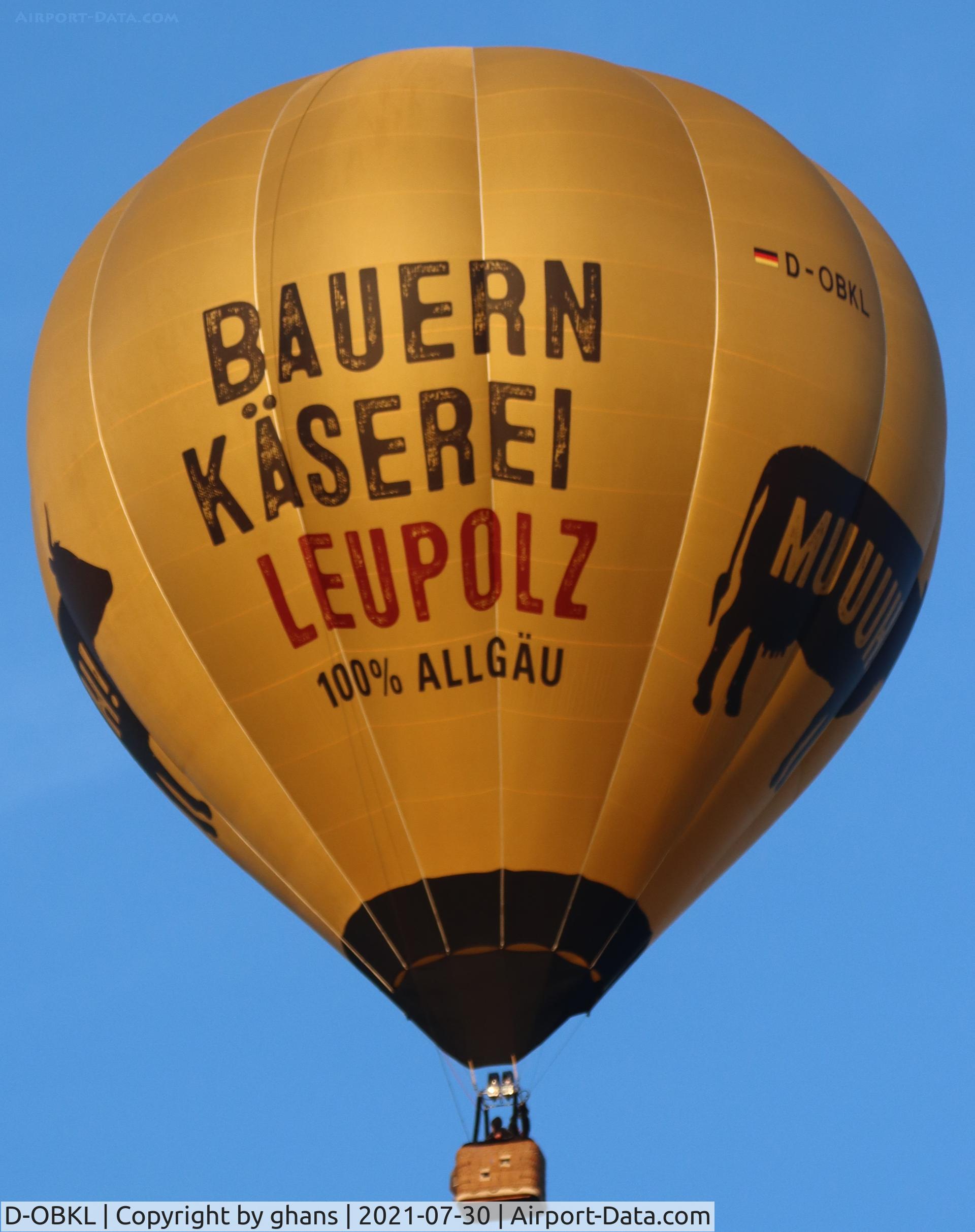 D-OBKL, Kubicek BB-26E C/N 1417, @ Chambley