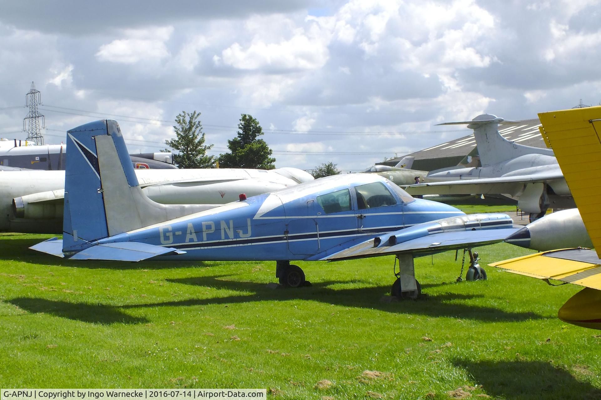 G-APNJ, Cessna 310 C/N 35335, Cessna 310 at the Newark Air Museum