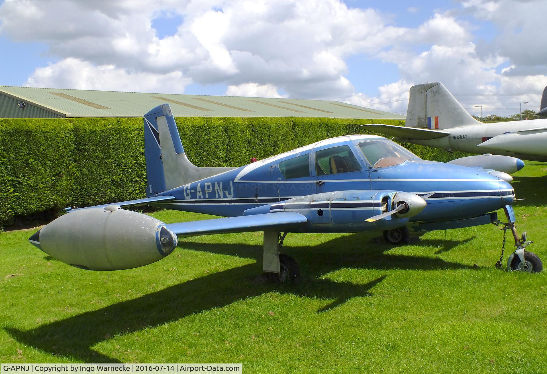 G-APNJ, Cessna 310 C/N 35335, Cessna 310 at the Newark Air Museum