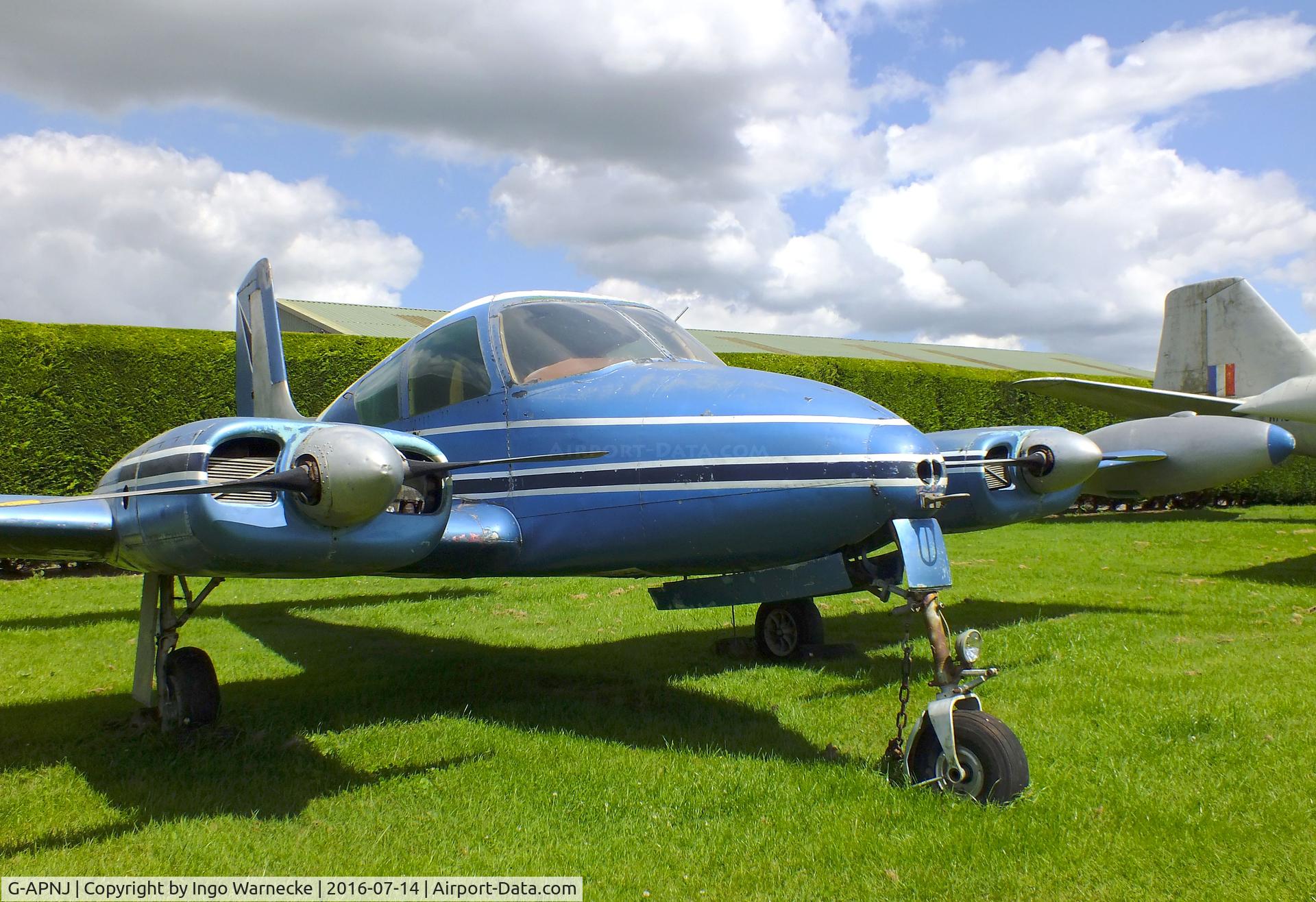 G-APNJ, Cessna 310 C/N 35335, Cessna 310 at the Newark Air Museum