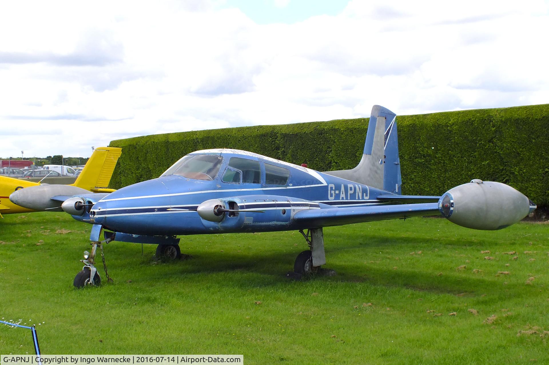G-APNJ, Cessna 310 C/N 35335, Cessna 310 at the Newark Air Museum