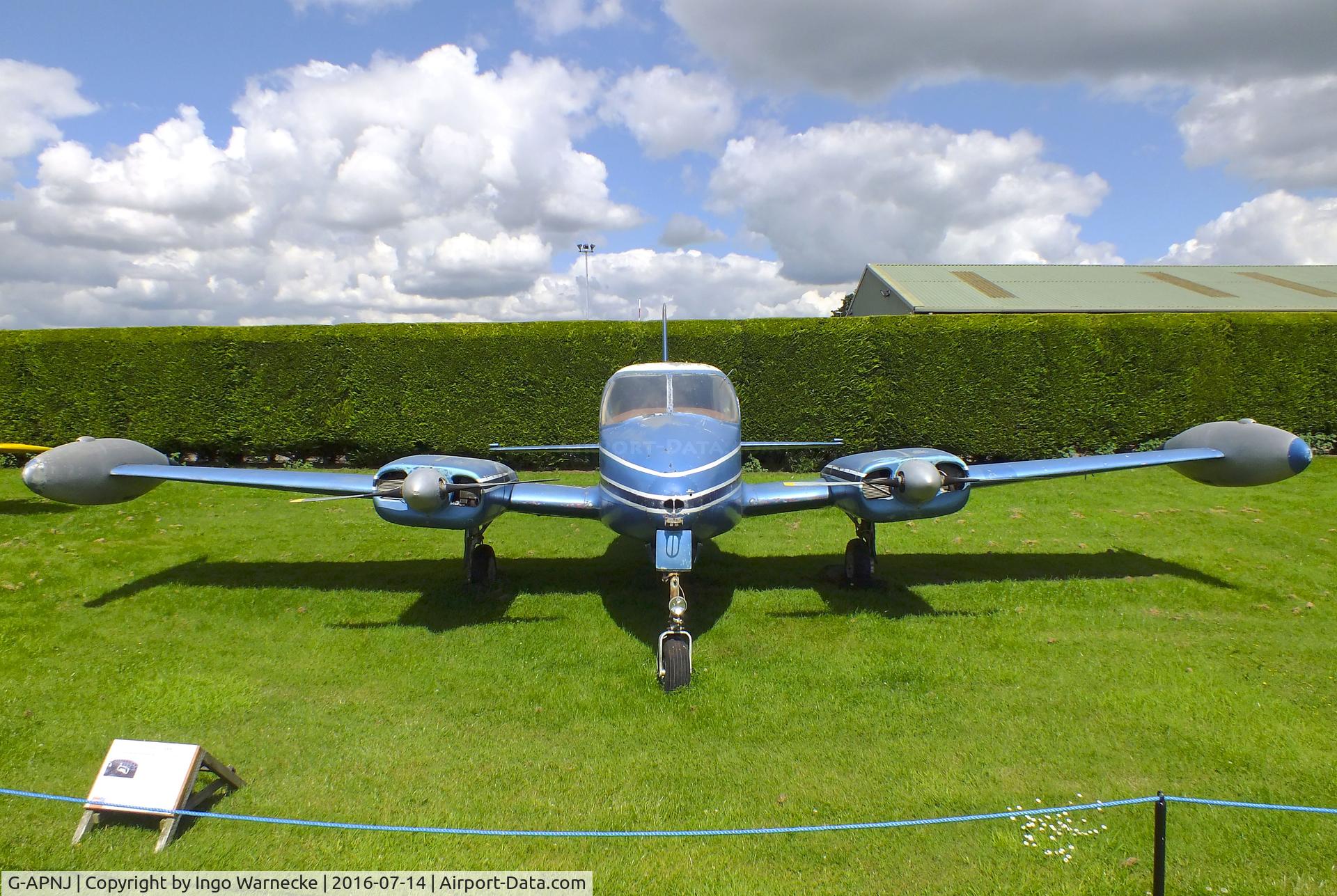 G-APNJ, Cessna 310 C/N 35335, Cessna 310 at the Newark Air Museum