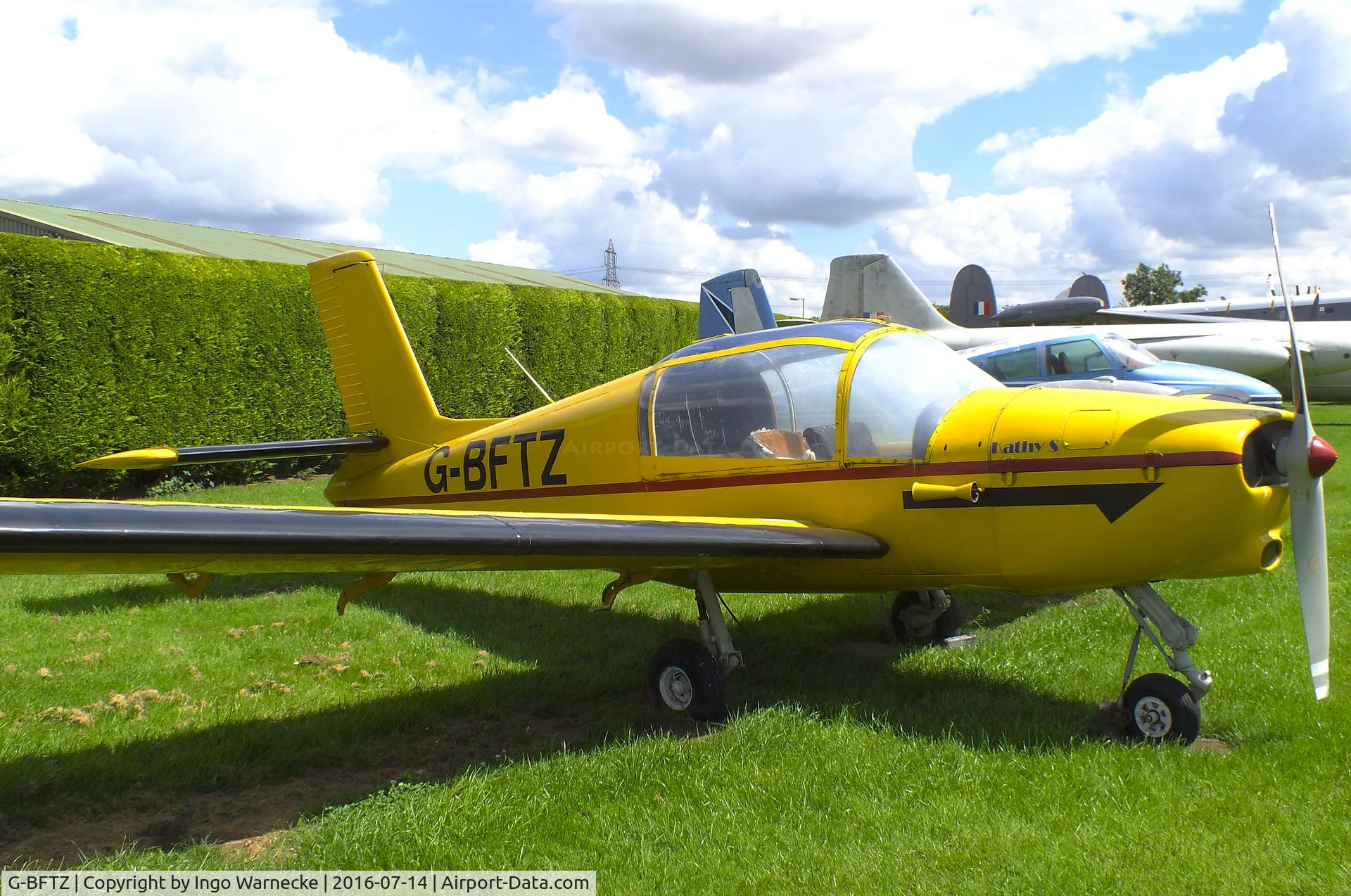 G-BFTZ, 1968 Socata MS-880B Rallye Club C/N 1269, SOCATA MS.880B Rallye Club at the Newark Air Museum