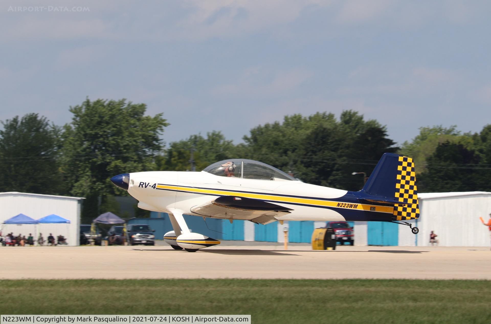 N223WM, 2005 Vans RV-4 C/N 4193, Vans RV-4