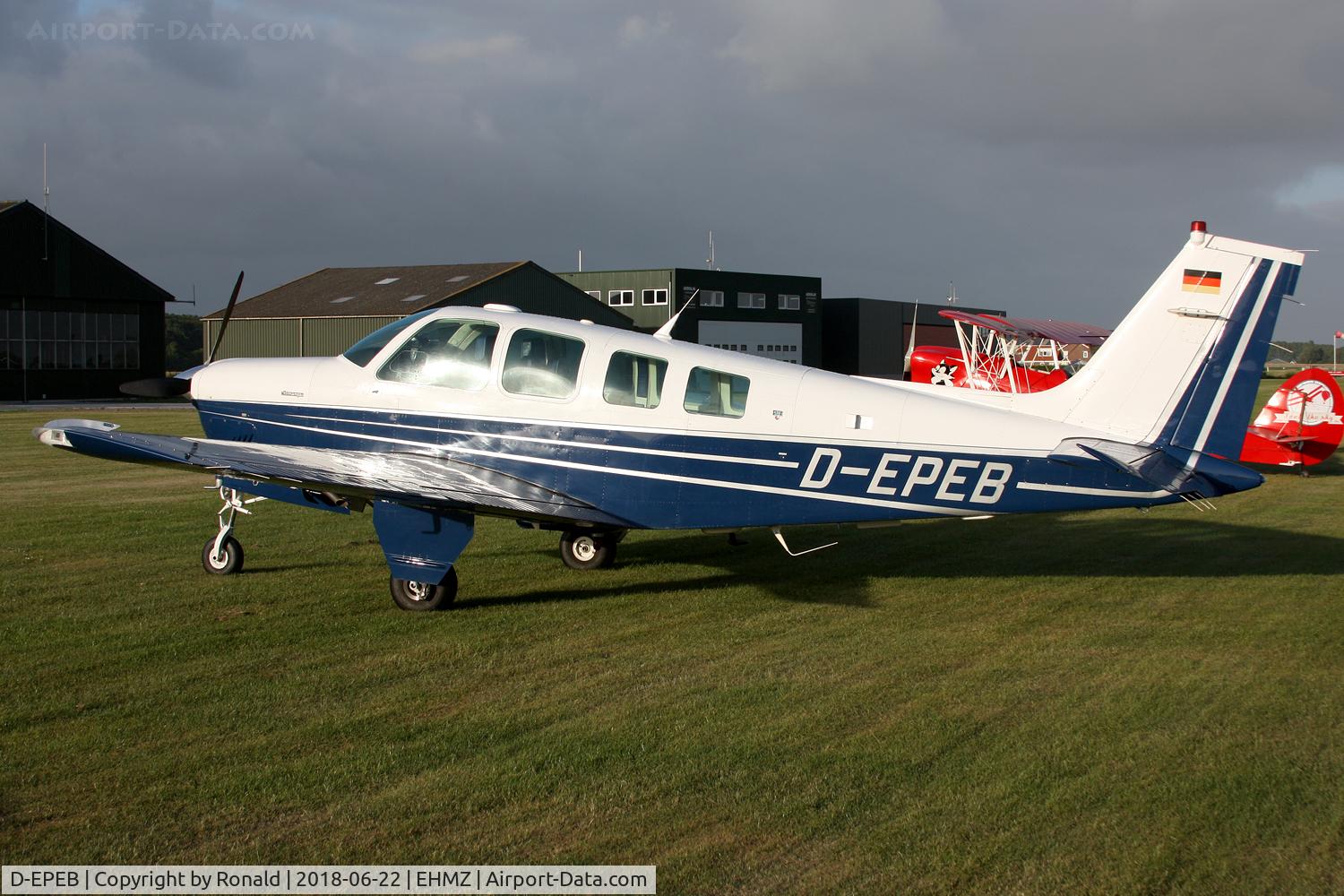 D-EPEB, 1996 Beech A36 Bonanza 36 C/N E-2731, at ehmz