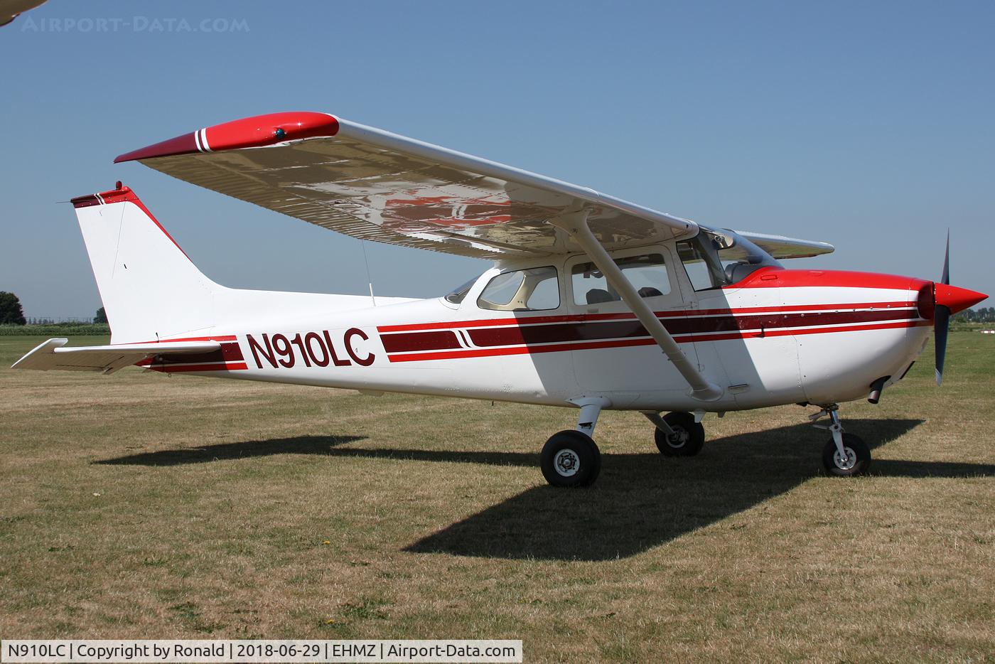 N910LC, Reims F172M Skyhawk C/N 1256, at ehmz