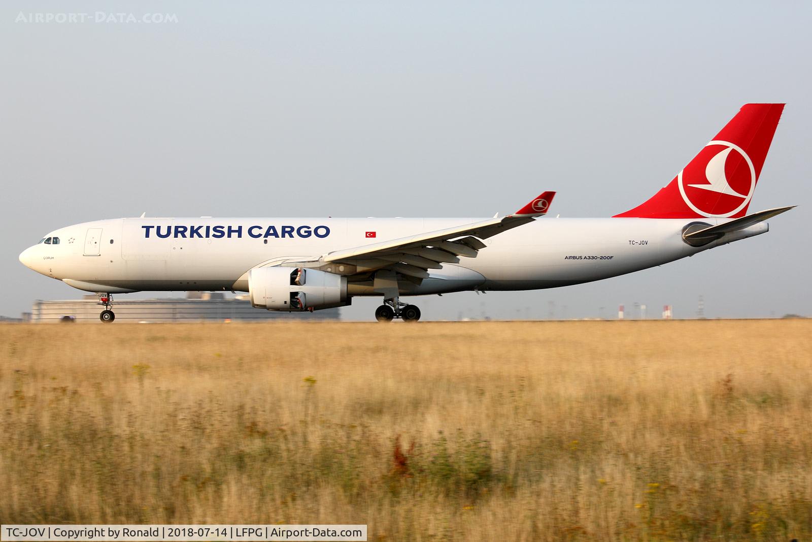 TC-JOV, 2016 Airbus A330-243F C/N 1722, at cdg