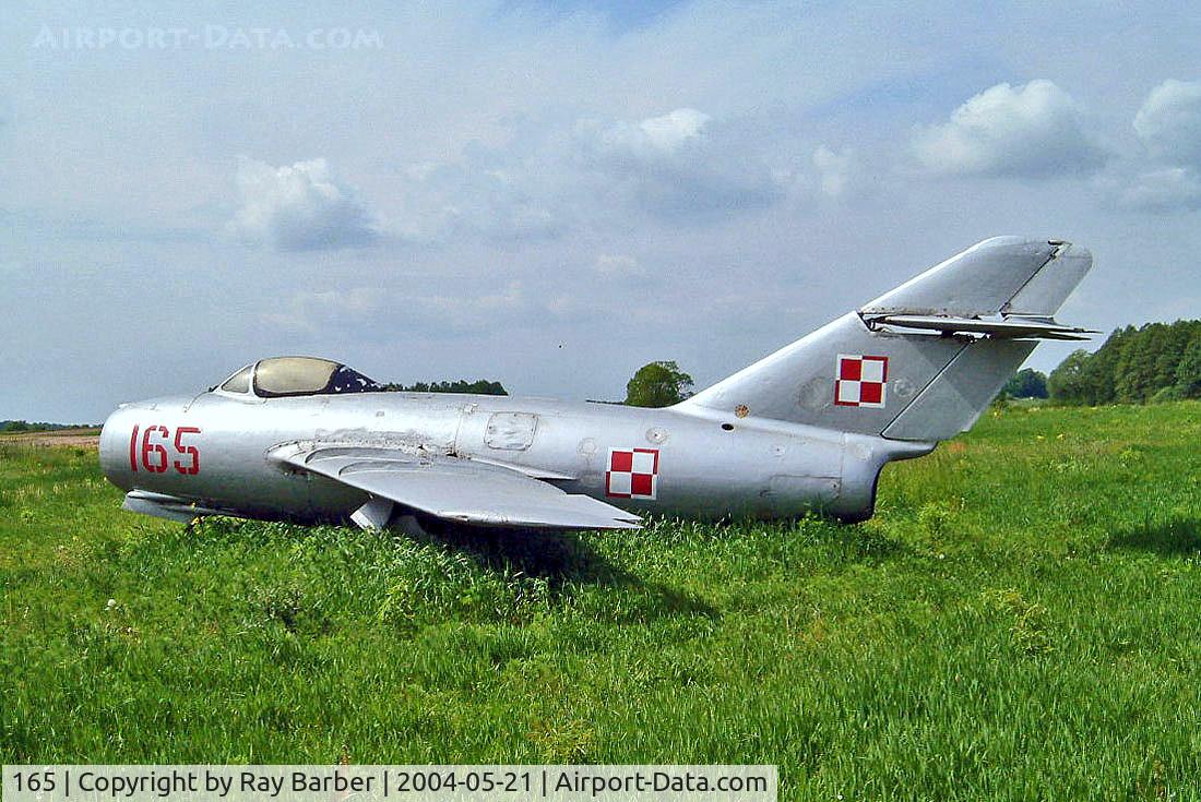 165, PZL-Mielec Lim-1 C/N Not Found, 165   PZL-Mielec Lim-1 [Unknown]  (Polish Air Force) Zgorzelec-Zarska Wies Airport~SP 21/05/2004