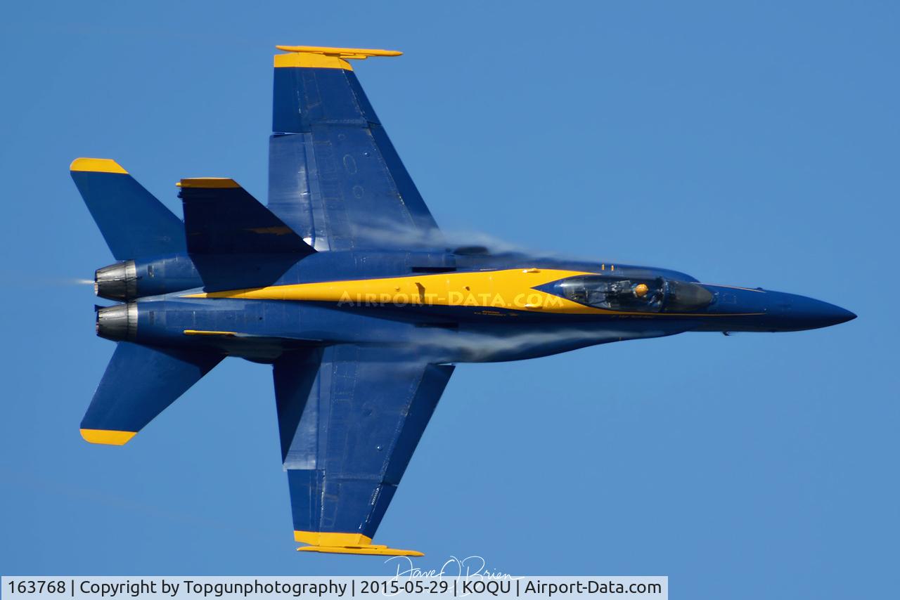 163768, 1989 McDonnell Douglas F/A-18C Hornet C/N 0848/C125, #2 out of his 4 ship break