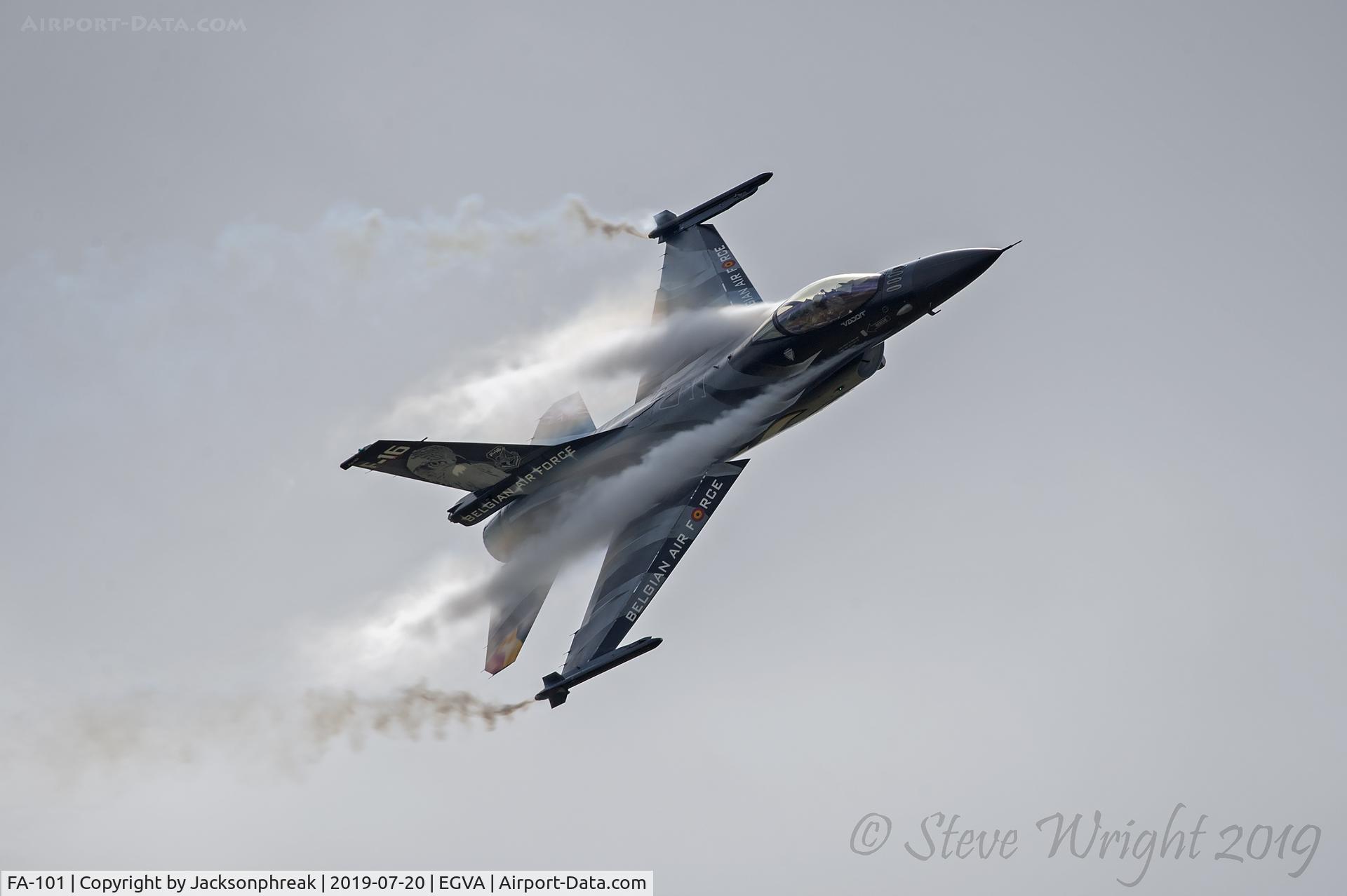 FA-101, SABCA F-16AM Fighting Falcon C/N 6H-101, Royal International Air Tattoo 2019