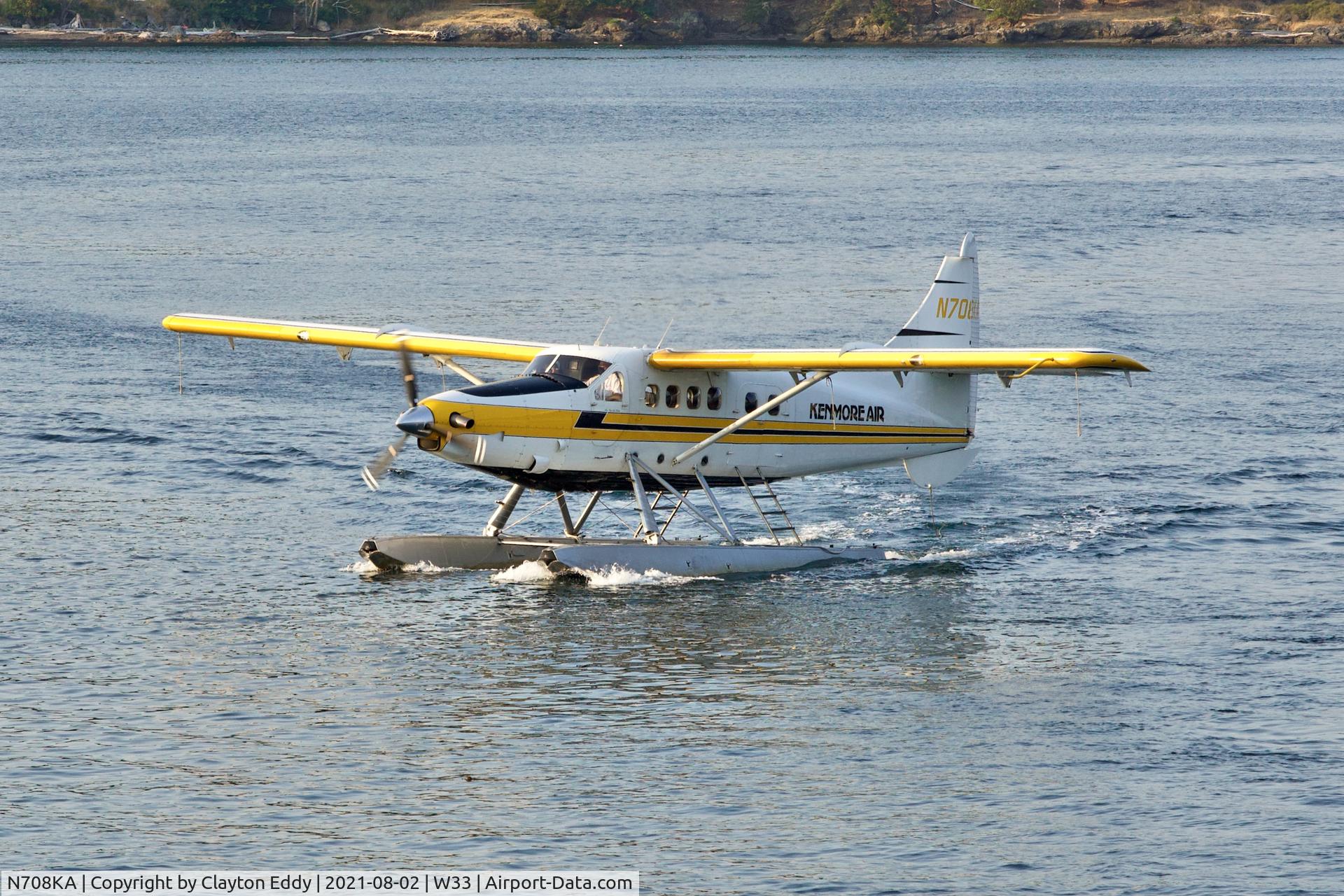 N708KA, 1954 De Havilland Canada DHC-3 Turbo Otter Otter C/N 59, Friday Harbor Seaplane Base Washington 2021.