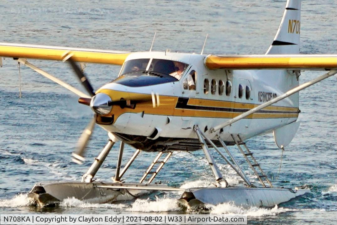 N708KA, 1954 De Havilland Canada DHC-3 Turbo Otter Otter C/N 59, Friday Harbor Seaplane Base Washington 2021.