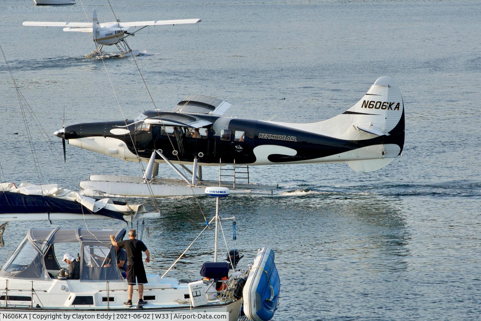 N606KA, 1954 De Havilland Canada DHC-3 Turbo Otter Otter C/N 37, Friday Harbor Seaplane Base Washington 2021.